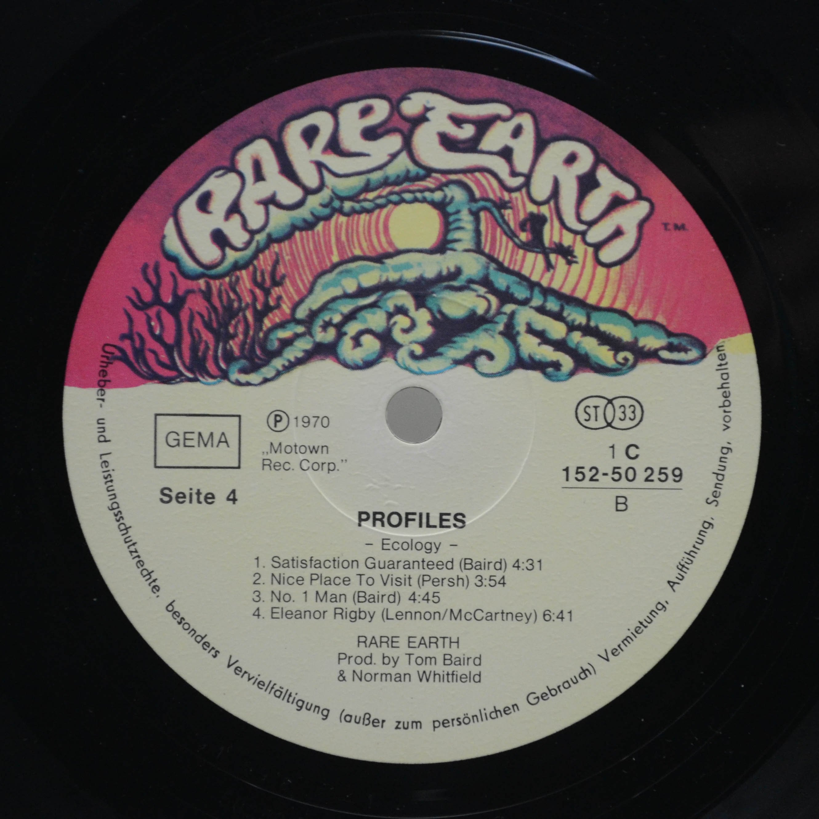 Rare Earth — Get Ready/Ecology (2LP), 1973