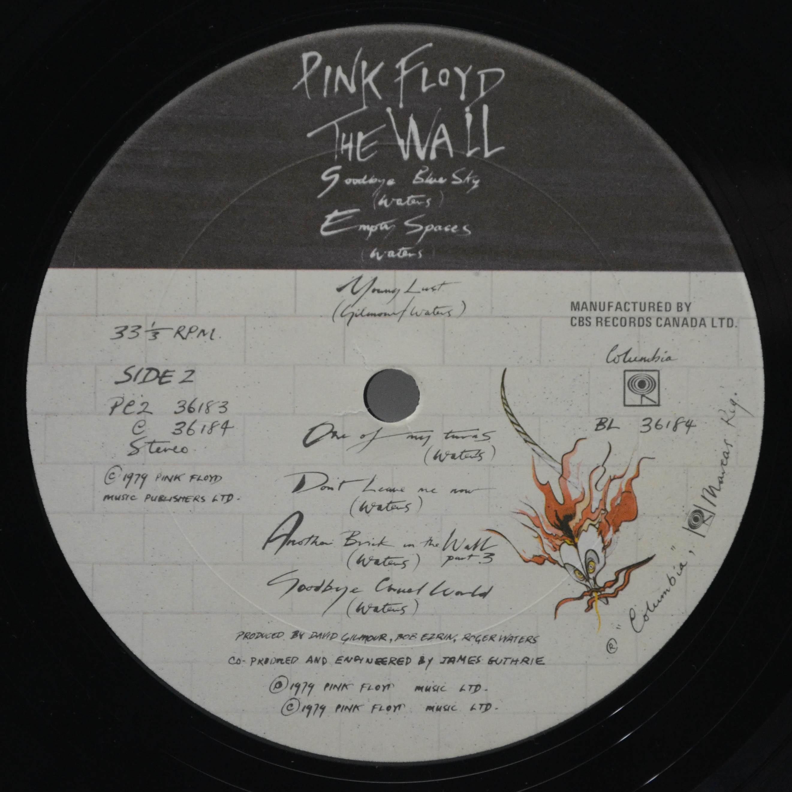 Pink Floyd — The Wall (2LP), 1979