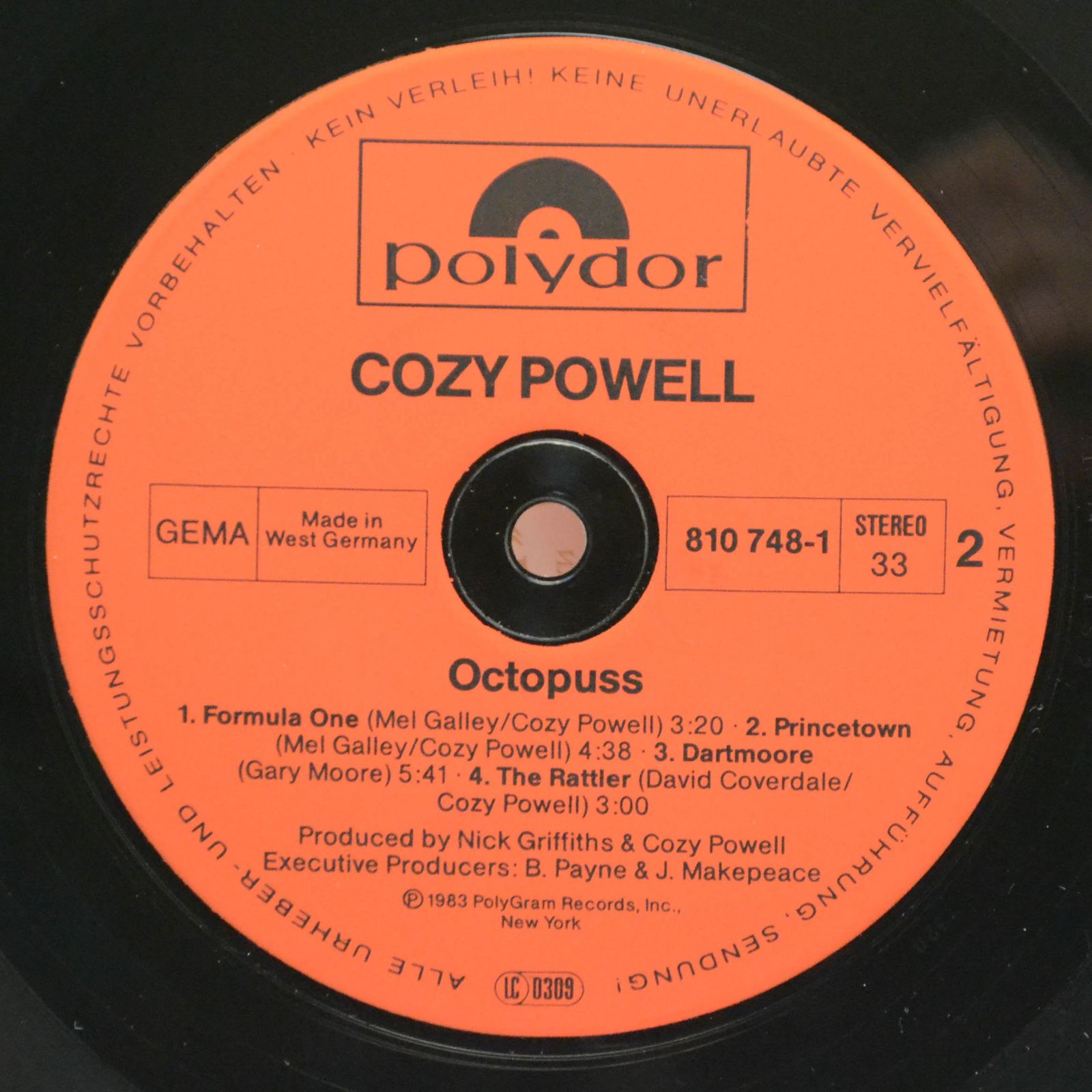 Cozy Powell — Octopuss, 1983