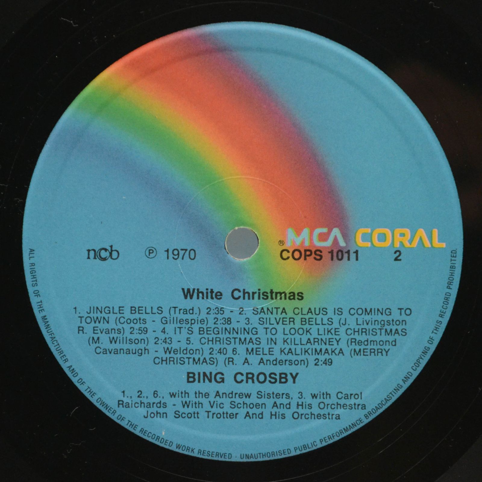 Bing Crosby — White Christmas, 1955