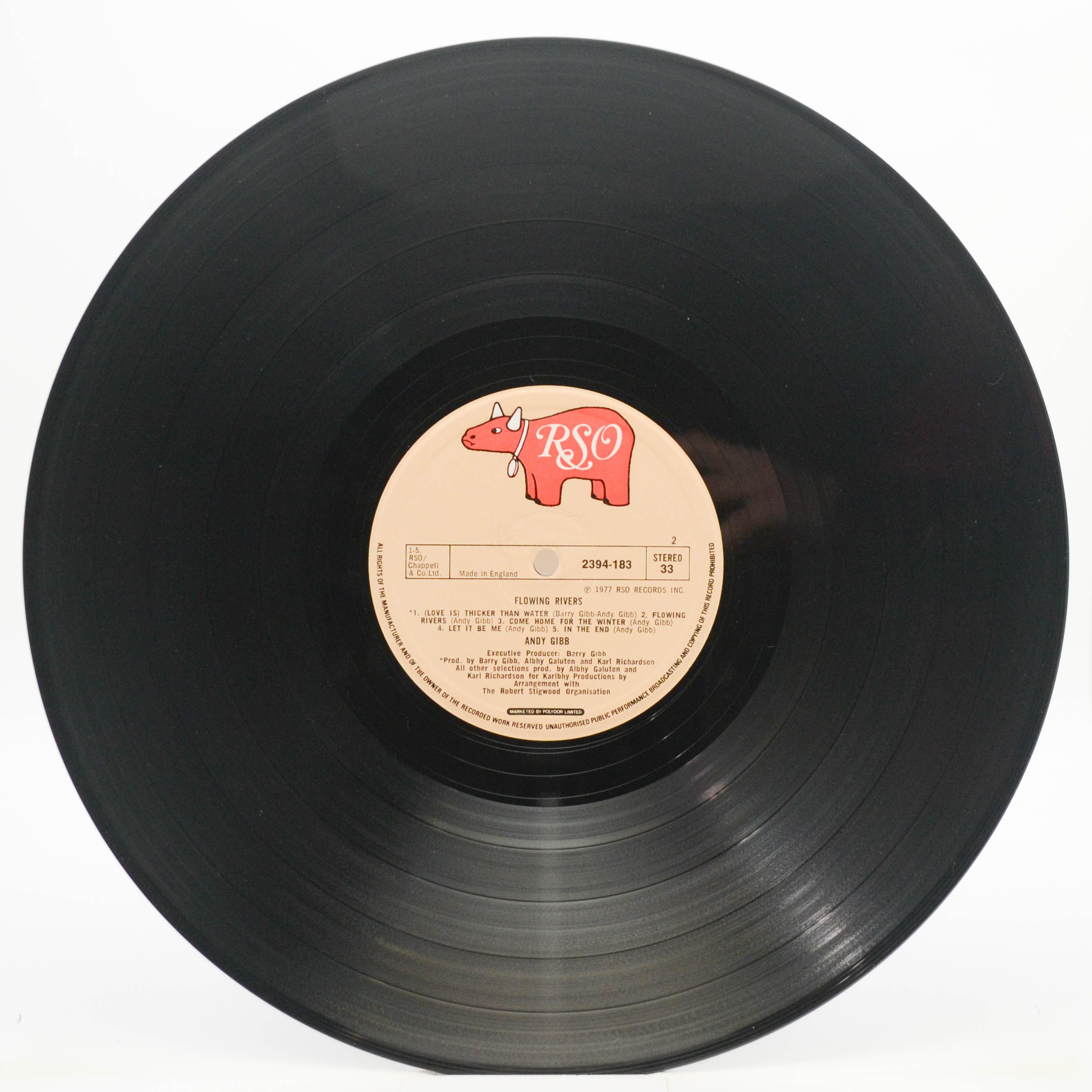 Andy Gibb — Flowing Rivers (UK), 1977