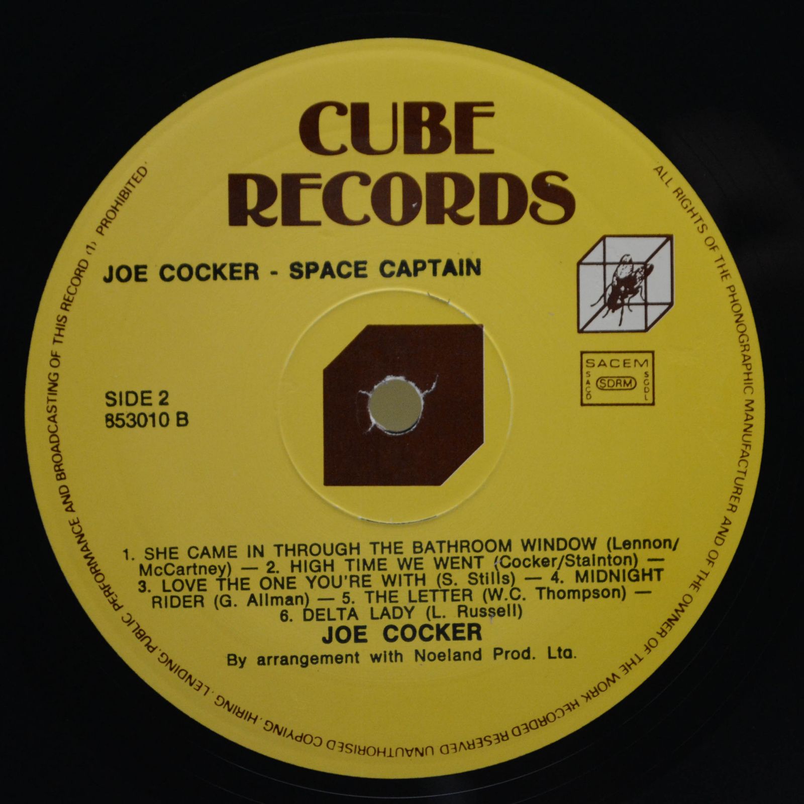 Joe Cocker — Space Captain - Live In Concert, 1976