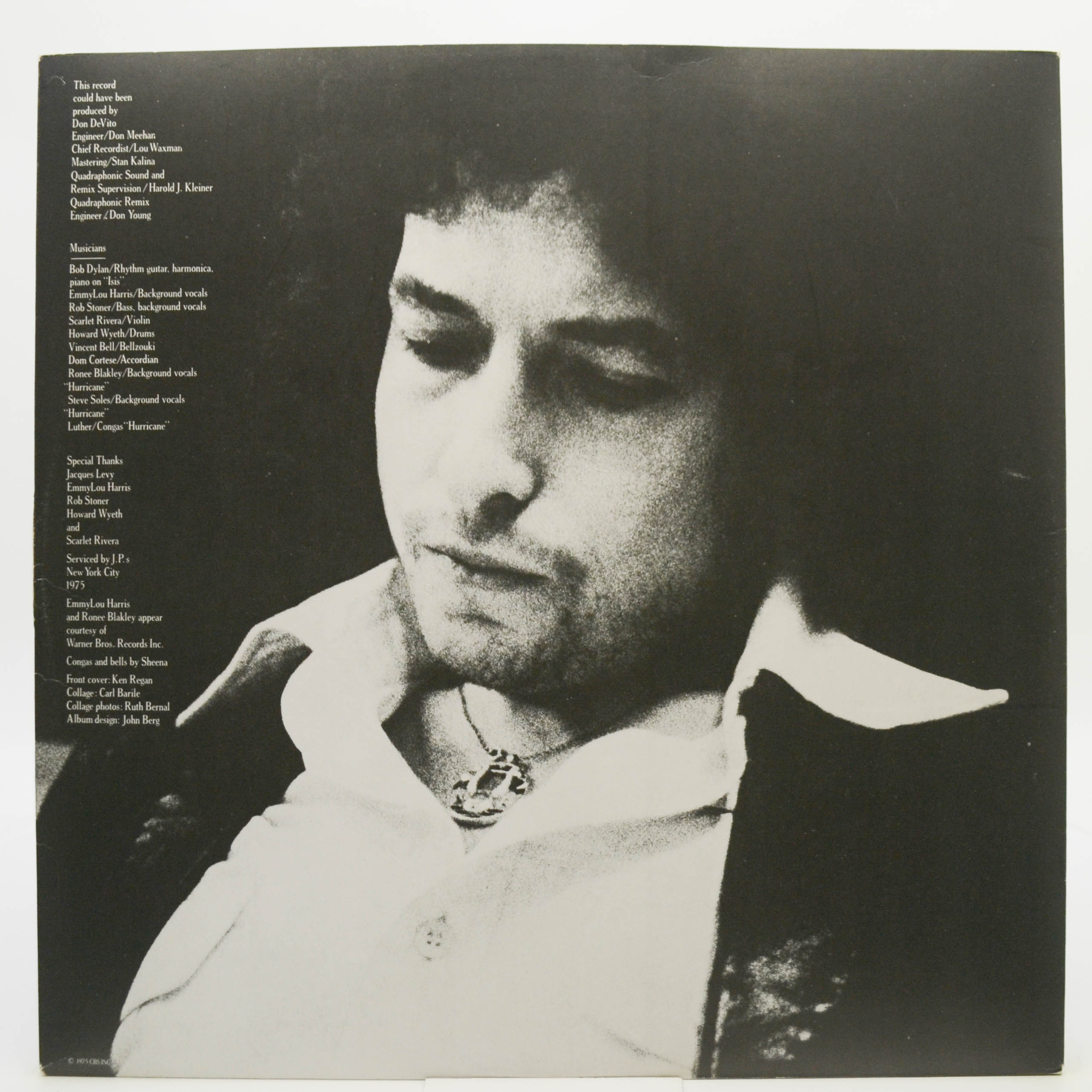 Bob Dylan — Desire, 1977