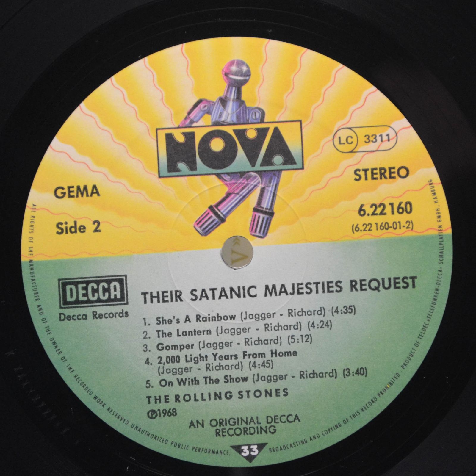 Rolling Stones — Their Satanic Majesties Request, 1967