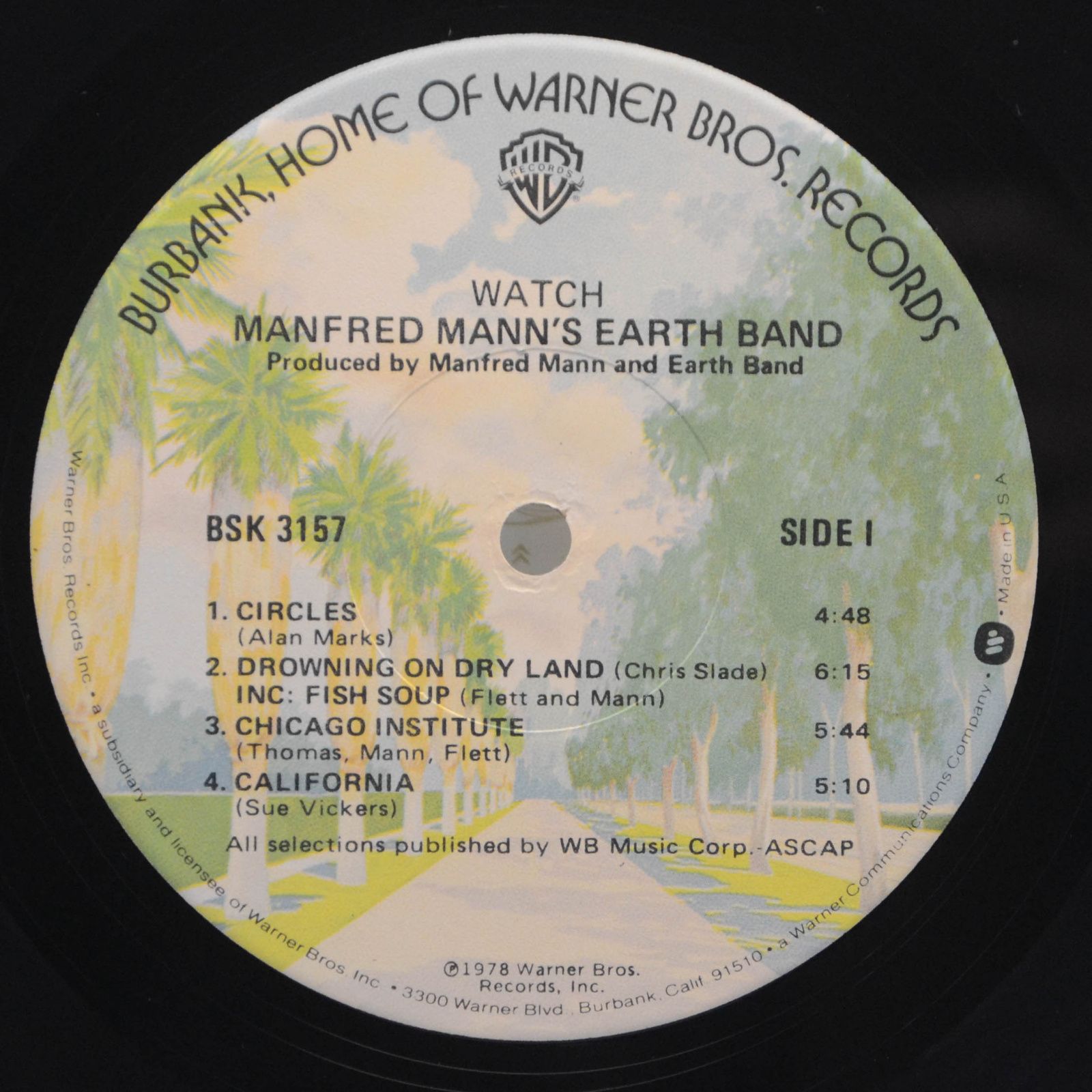 Manfred Mann's Earth Band — Watch (USA), 1978