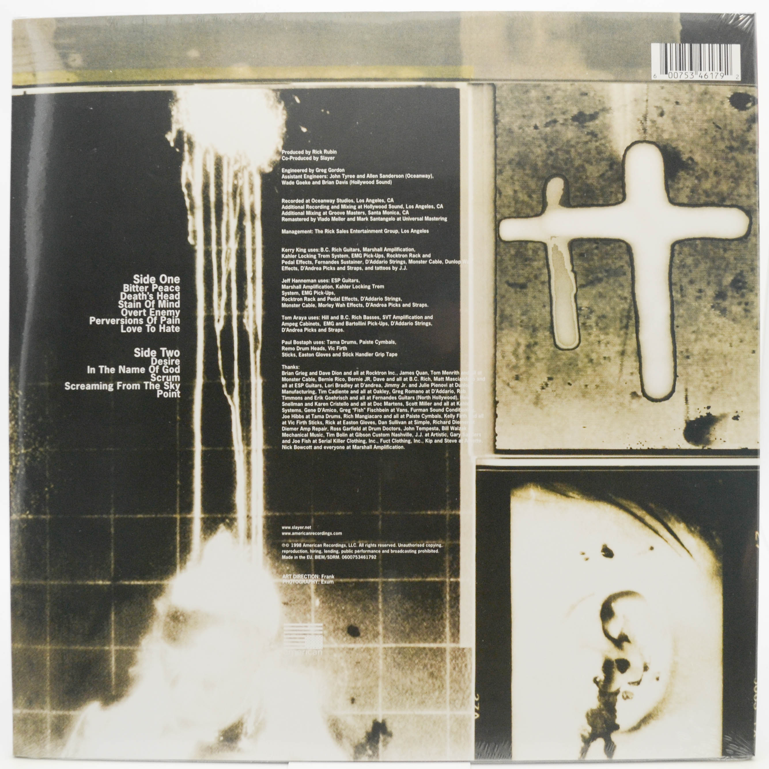 Slayer — Diabolus In Musica, 1998