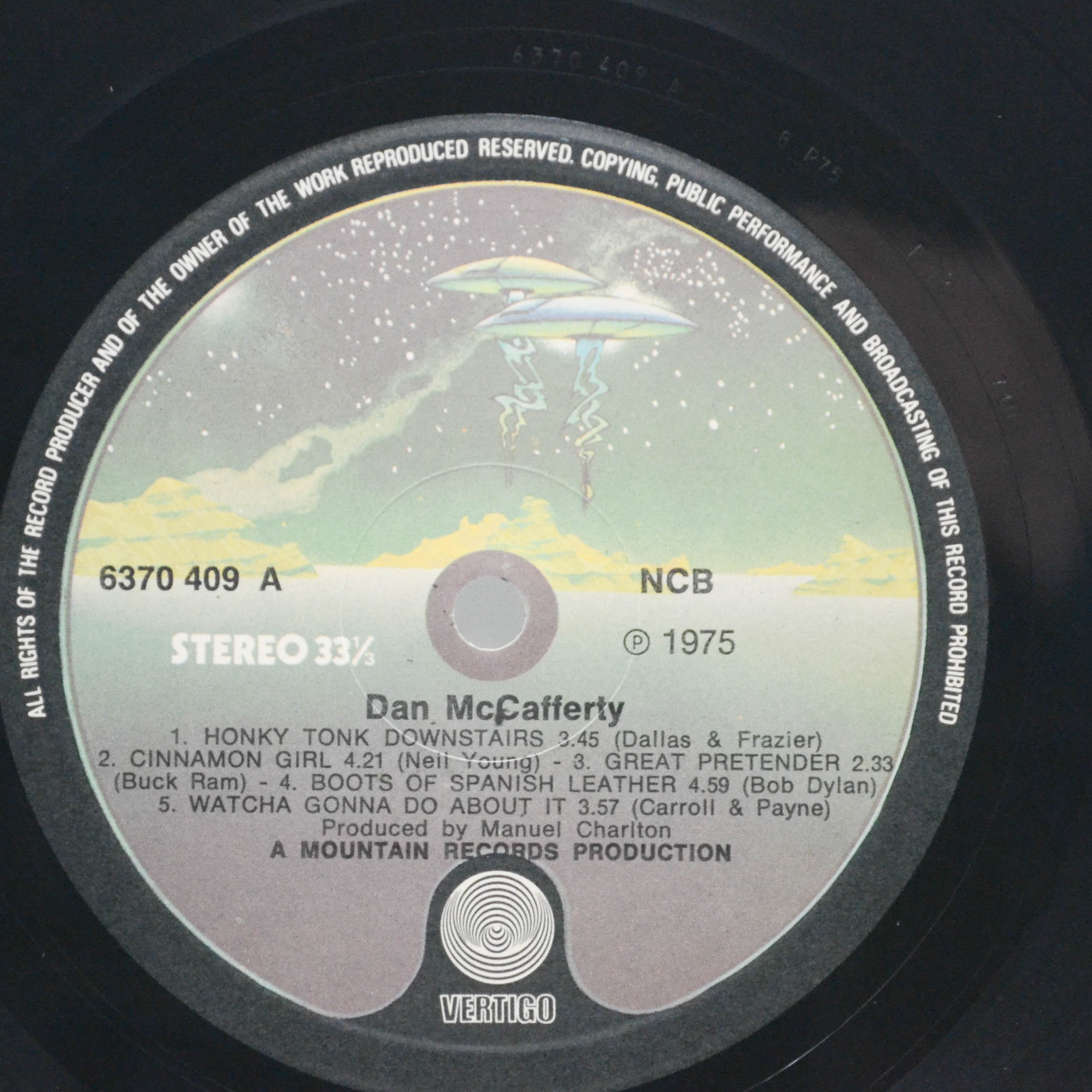 Dan McCafferty — Dan McCafferty, 1975