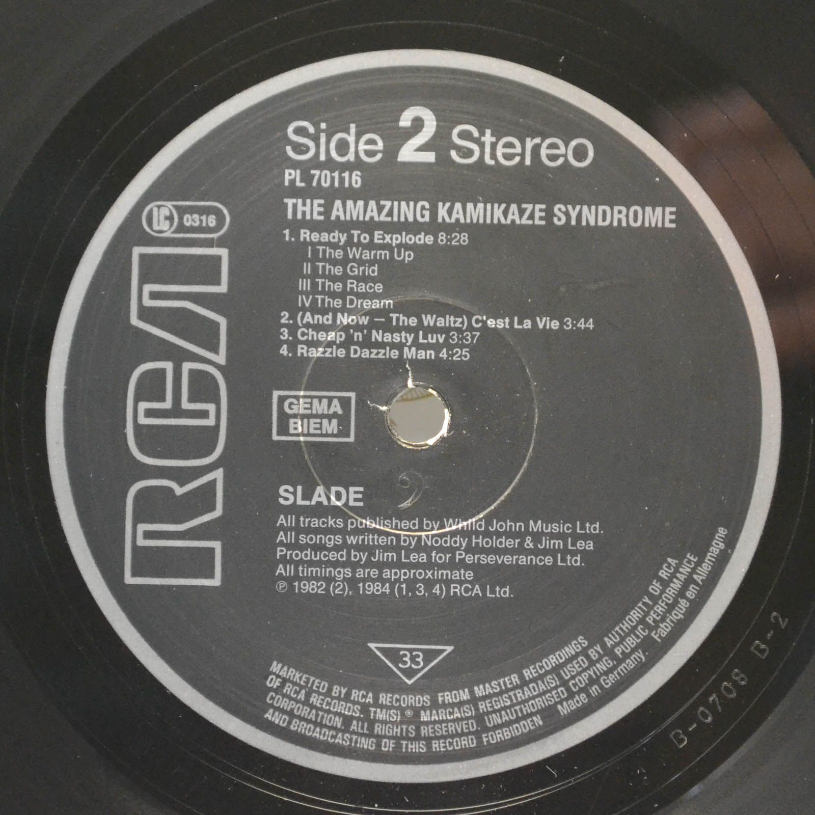 Slade — The Amazing Kamikaze Syndrome, 1983