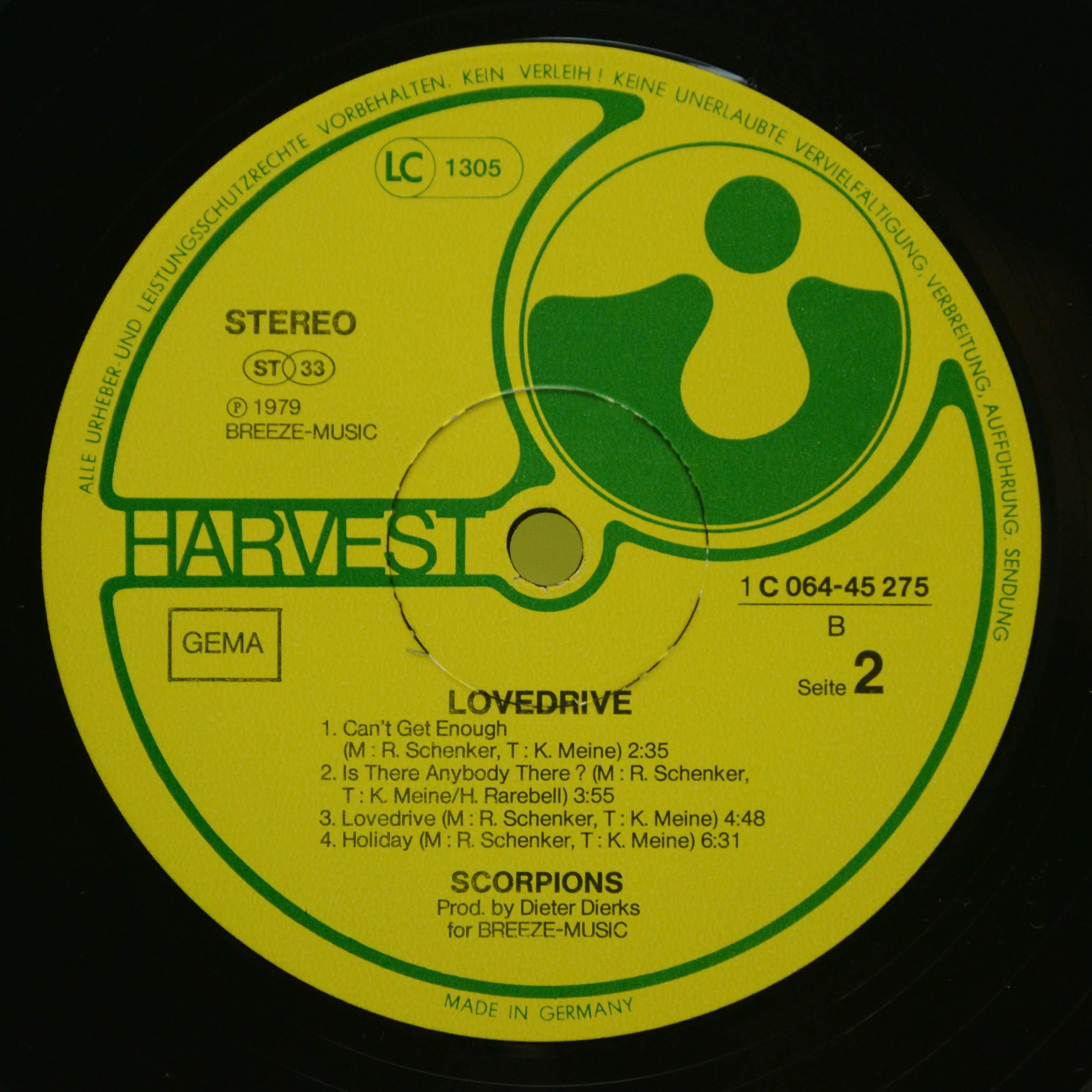 Scorpions — Lovedrive, 1979