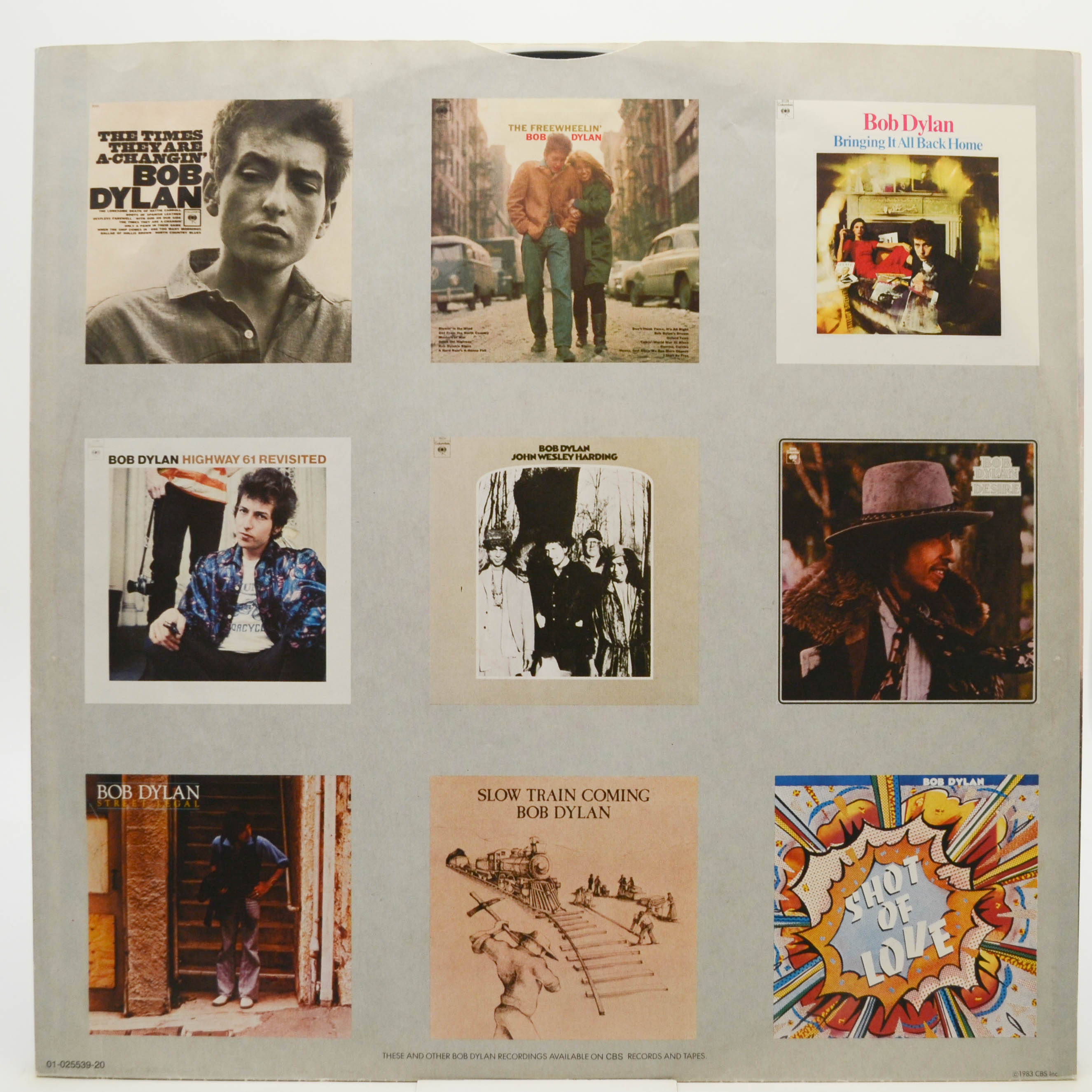 Bob Dylan — Infidels, 1983