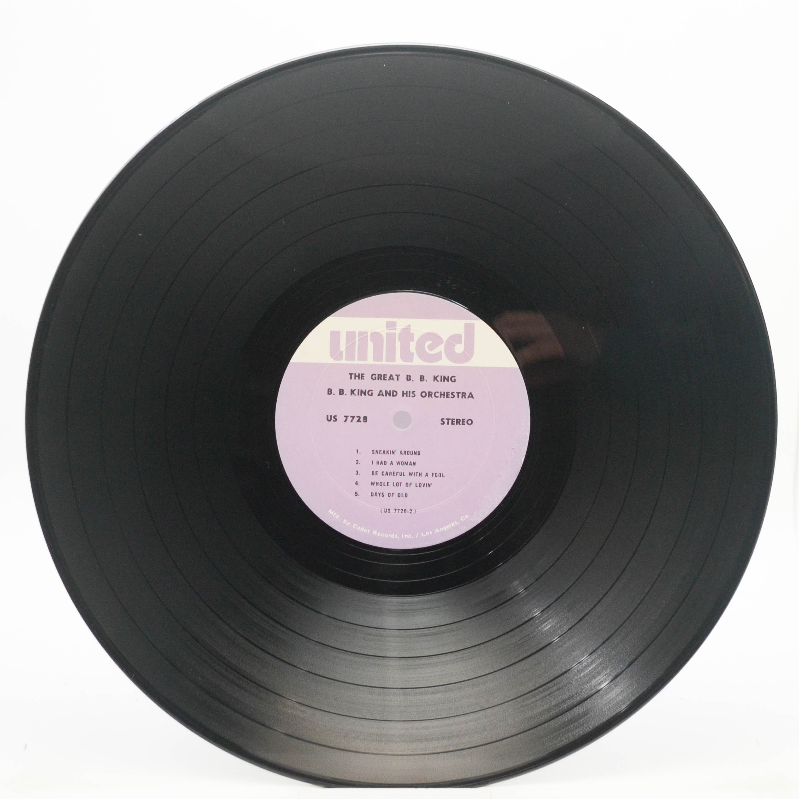 B. B. King And His Orchestra — The Great B. B. King (USA), 1960