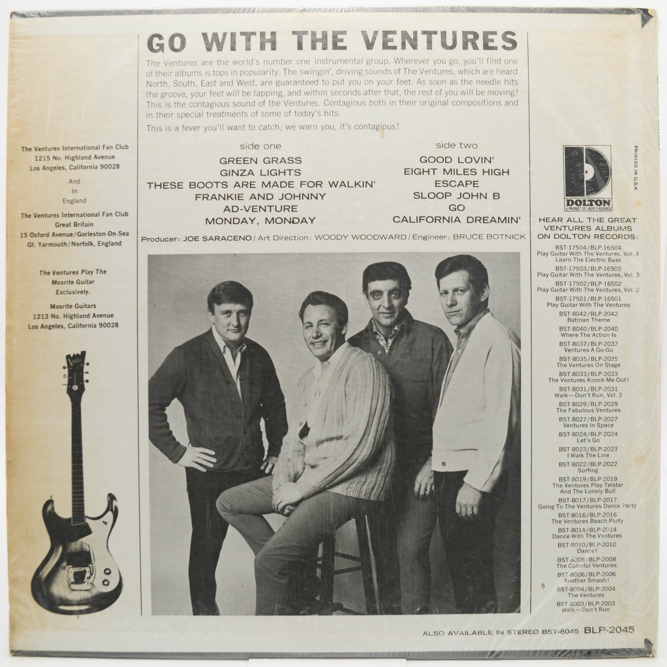 Ventures — Go With The Ventures, 1966