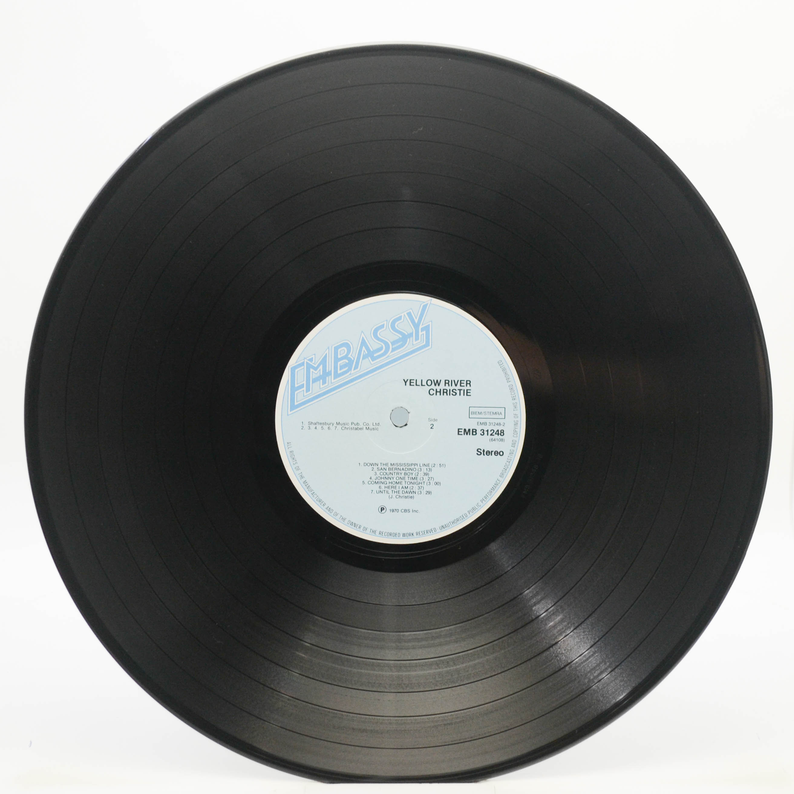 Christie — Yellow River, 1970