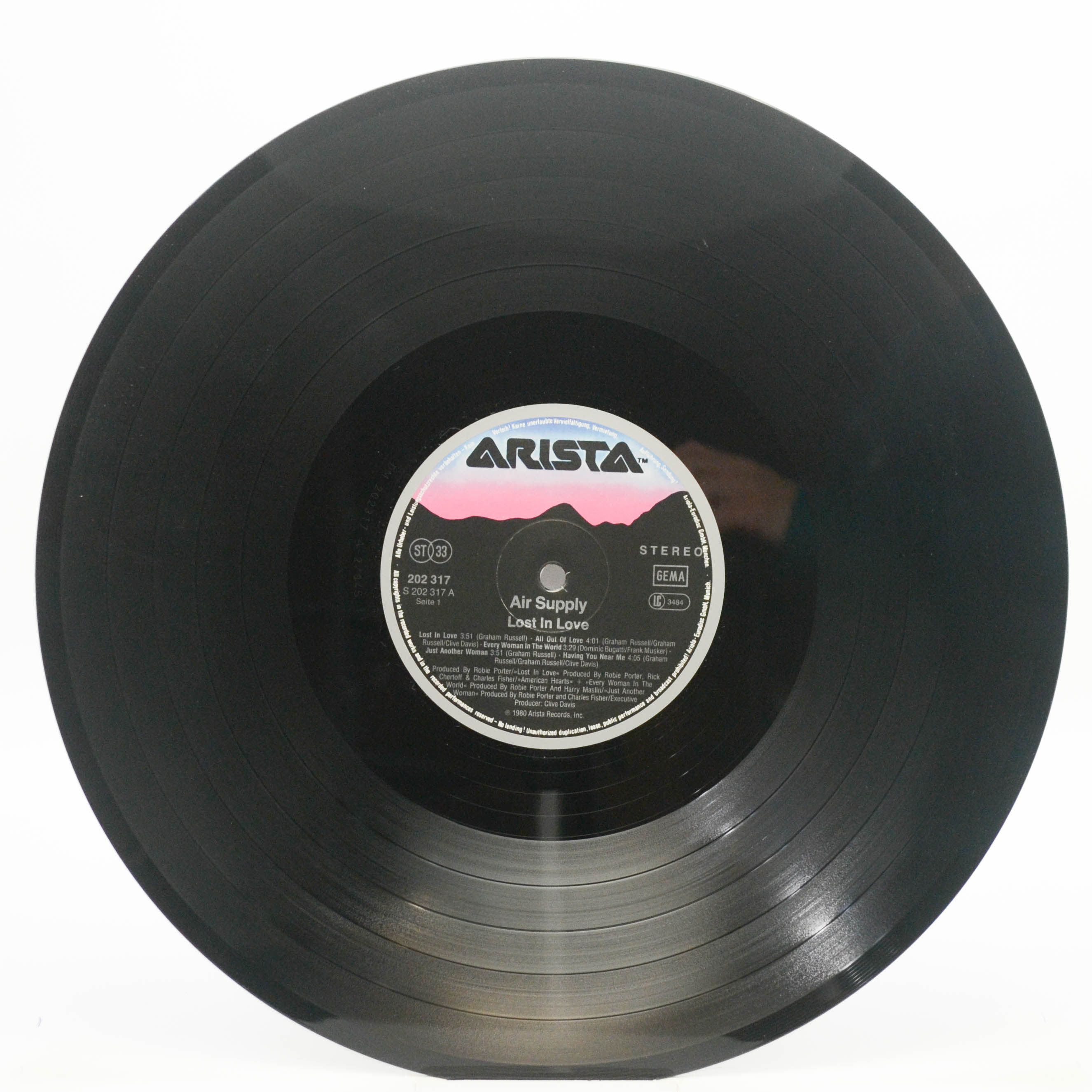 Air Supply — Lost In Love, 1980