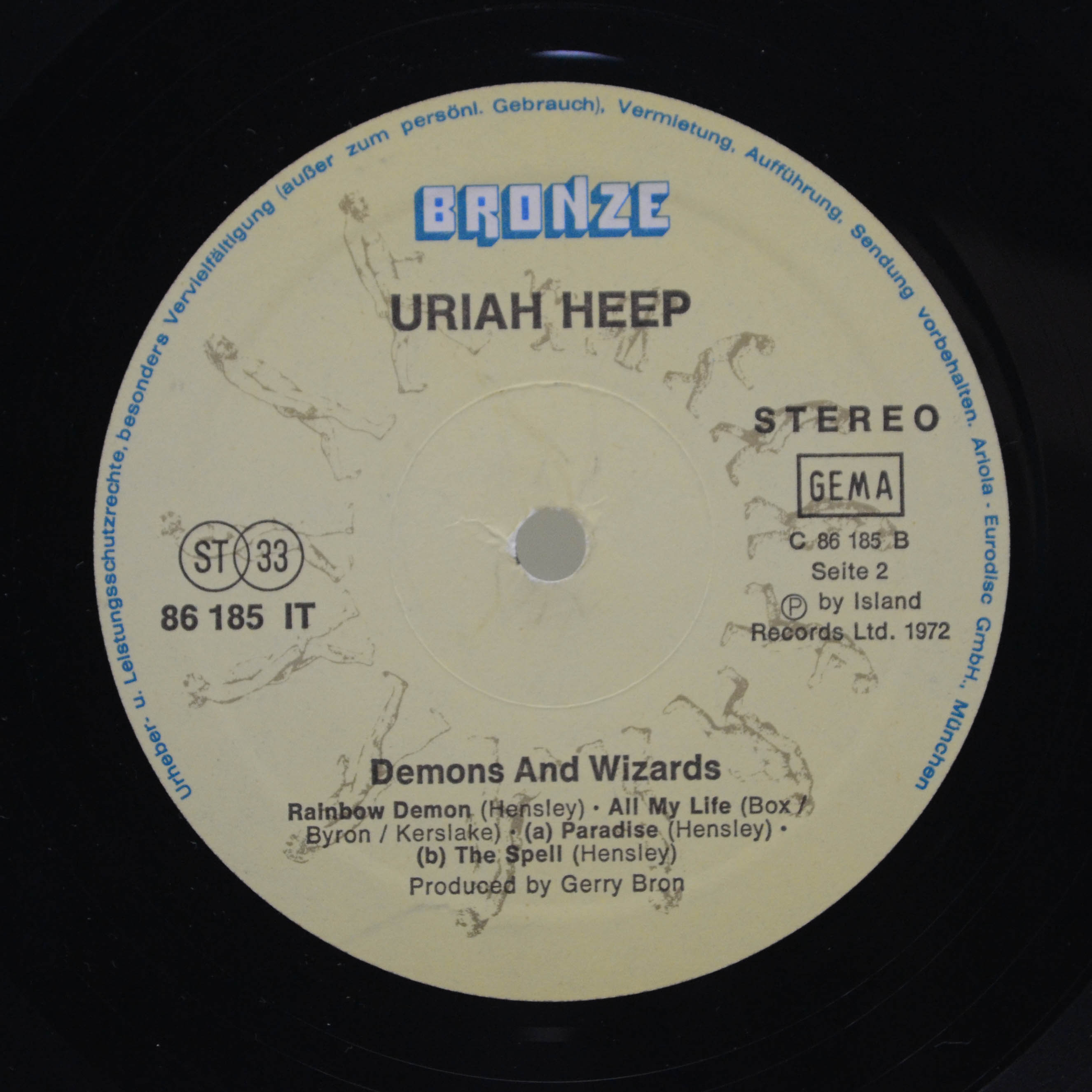 Uriah Heep — Demons And Wizards, 1972