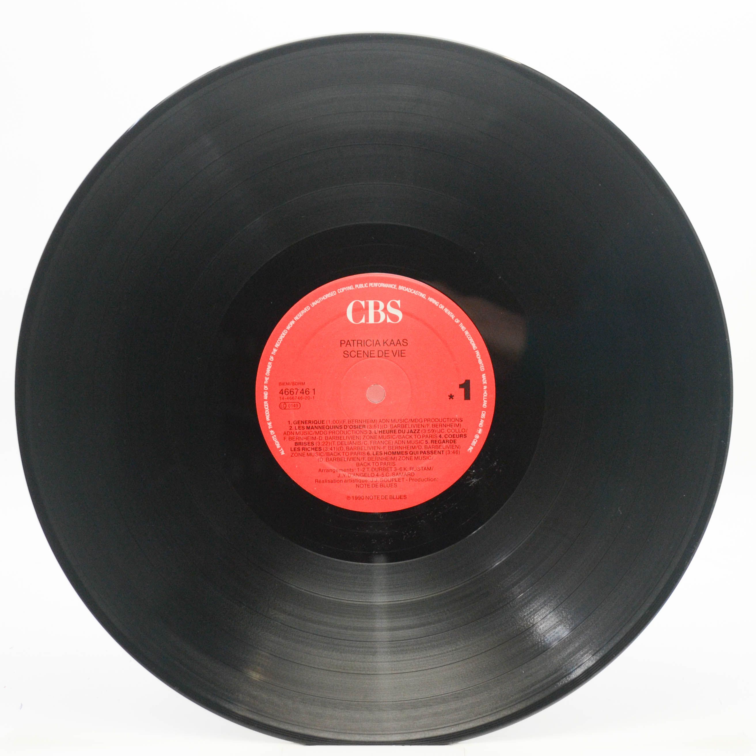 Patricia Kaas — Scène De Vie, 1990