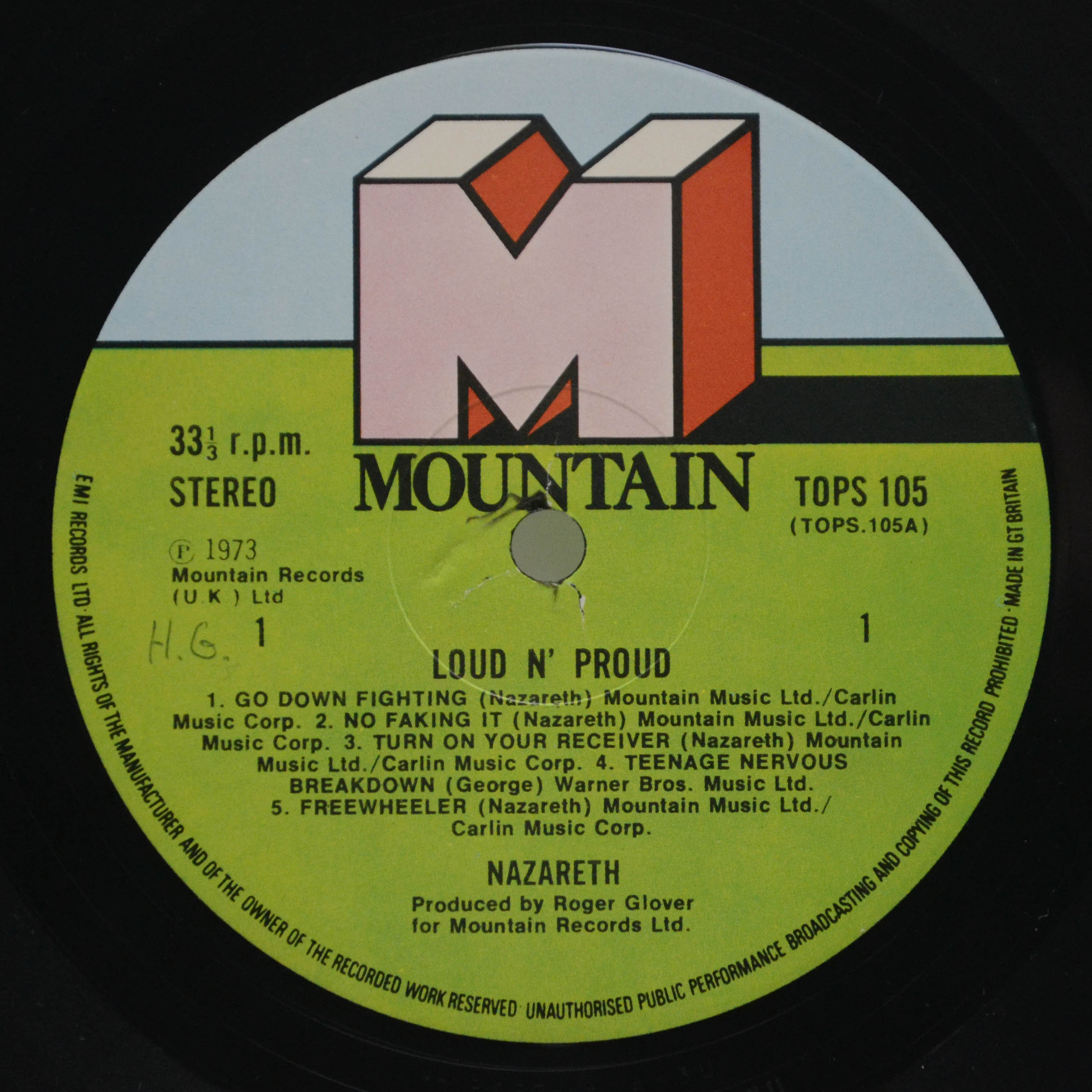 Nazareth — Loud'N'Proud (UK), 1973