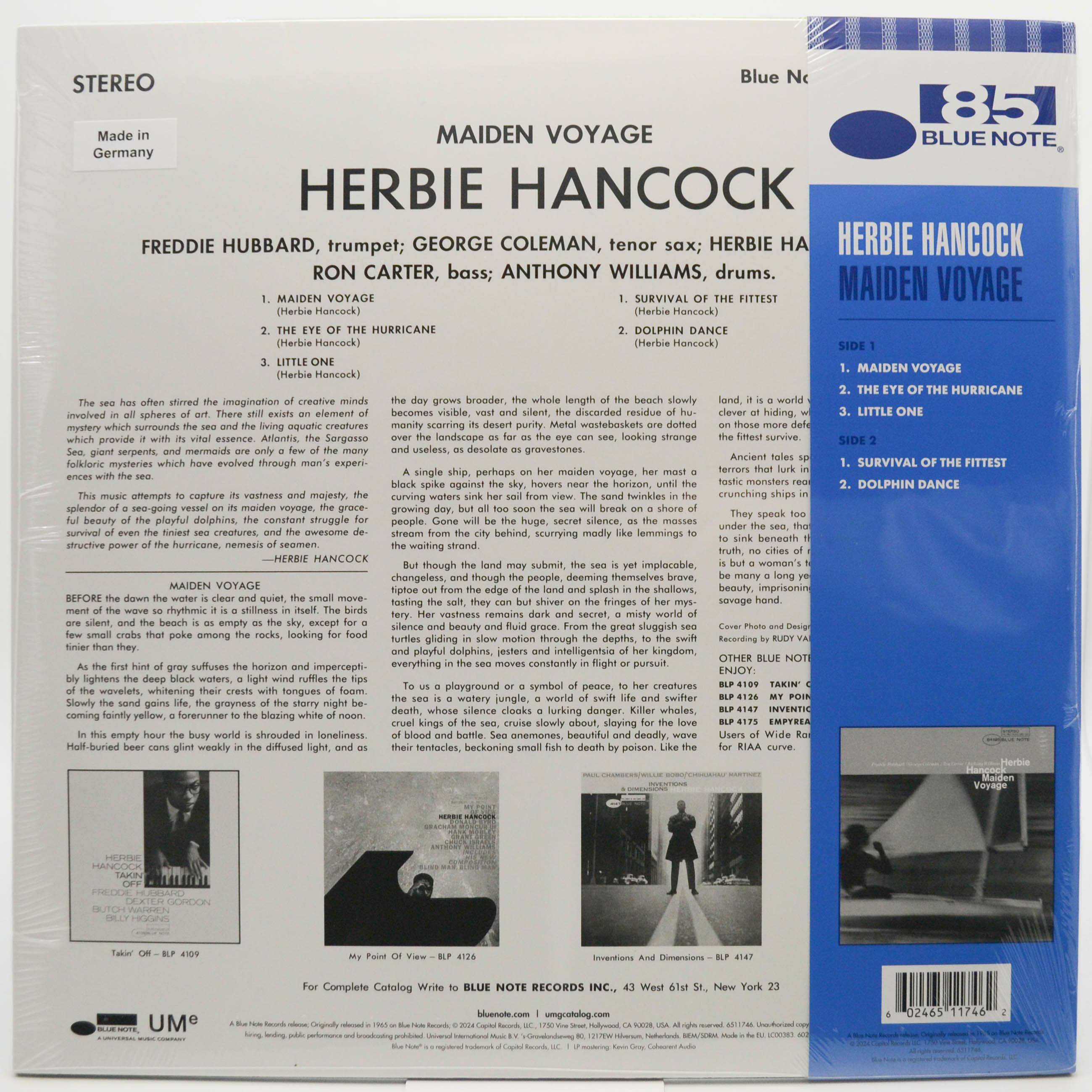 Herbie Hancock — Maiden Voyage, 1965