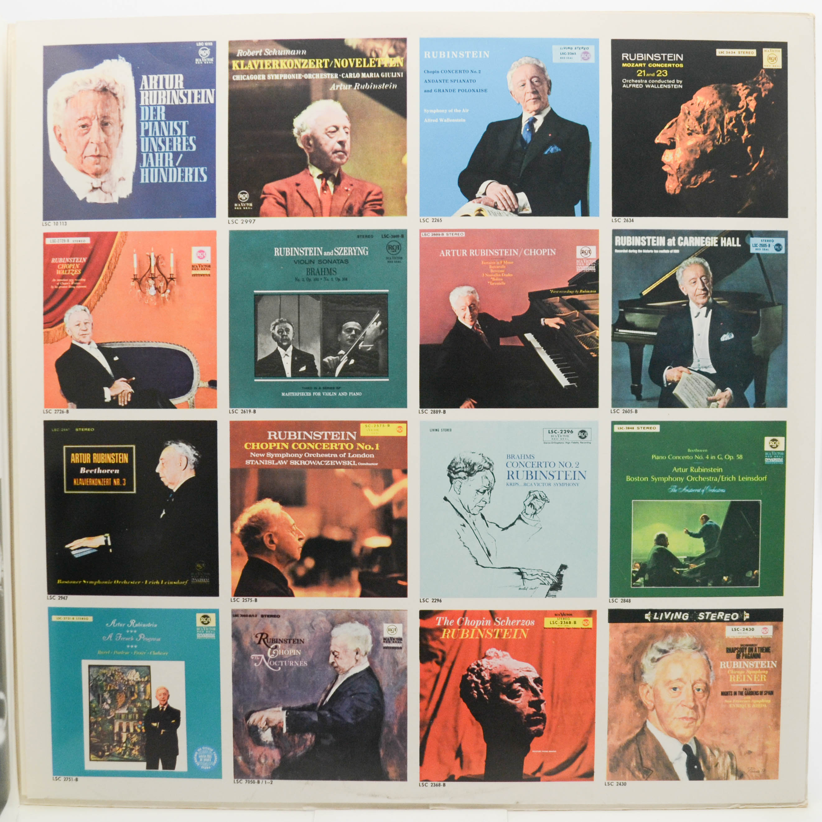 Chopin – Rubinstein — Artur Rubinstein - The Pianist Of Our Century (booklet),