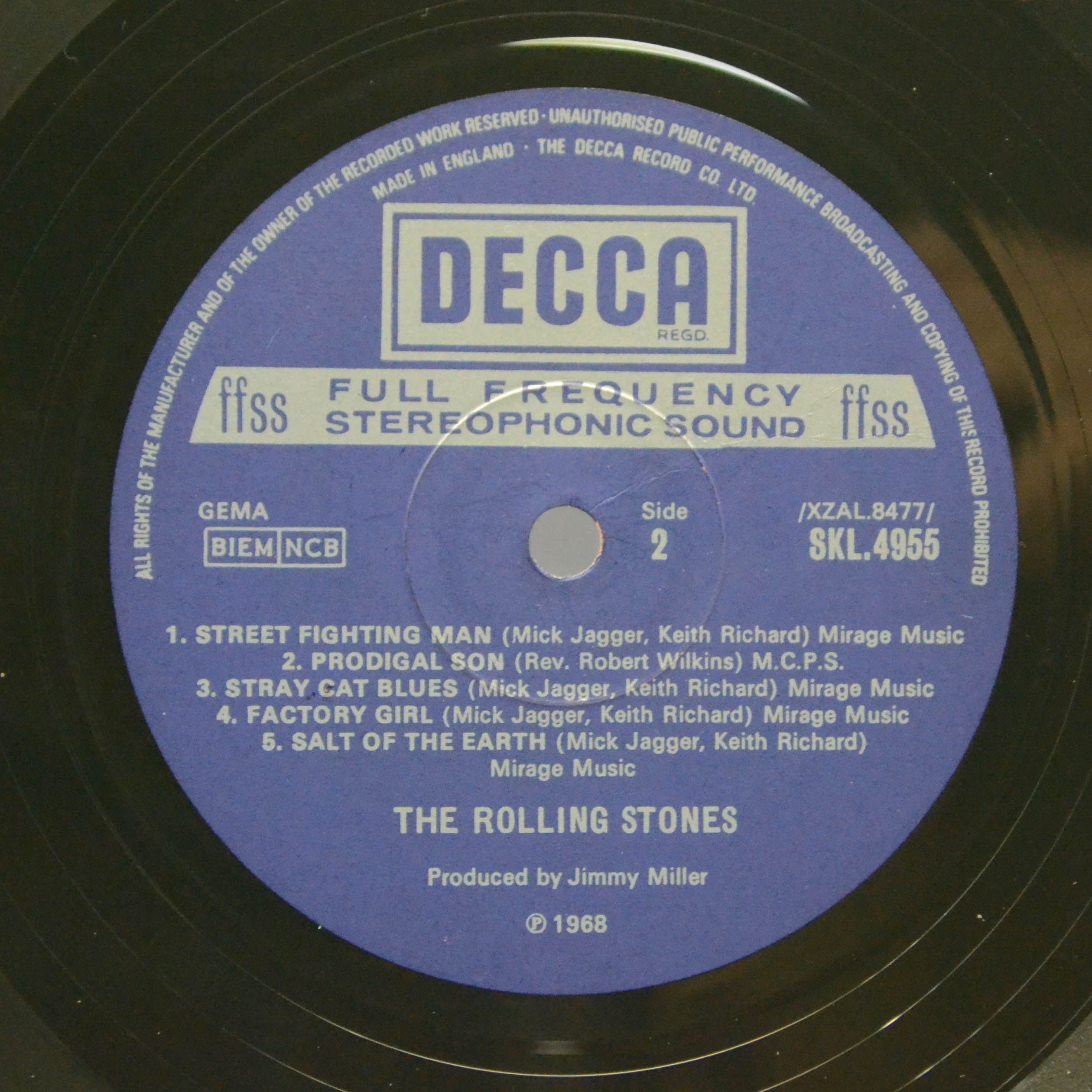 Rolling Stones — Beggars Banquet (UK), 1968