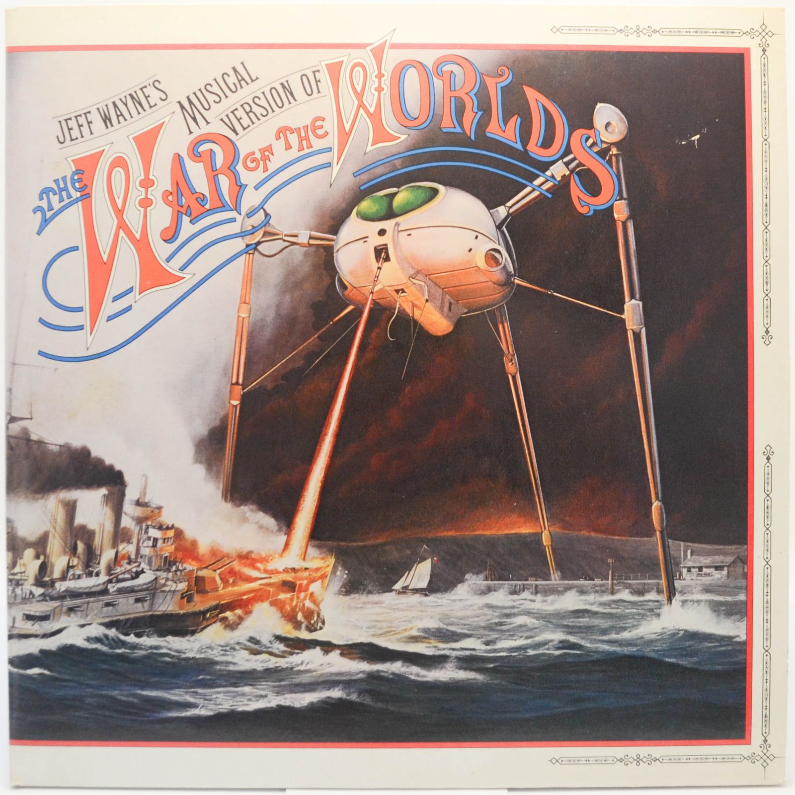 Jeff Wayne — Jeff Wayne's Musical Version Of The War Of The Worlds (2LP, booklet), 1978