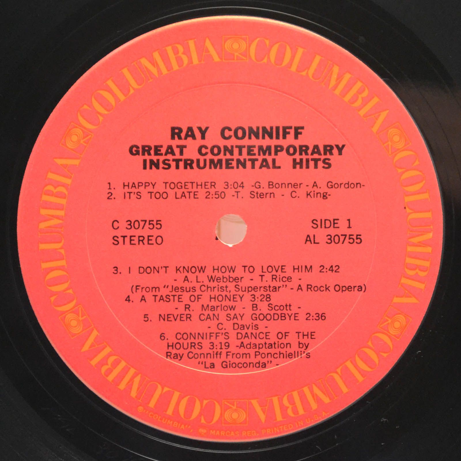 Ray Conniff — Great Contemporary Instrumental Hits (USA), 1971