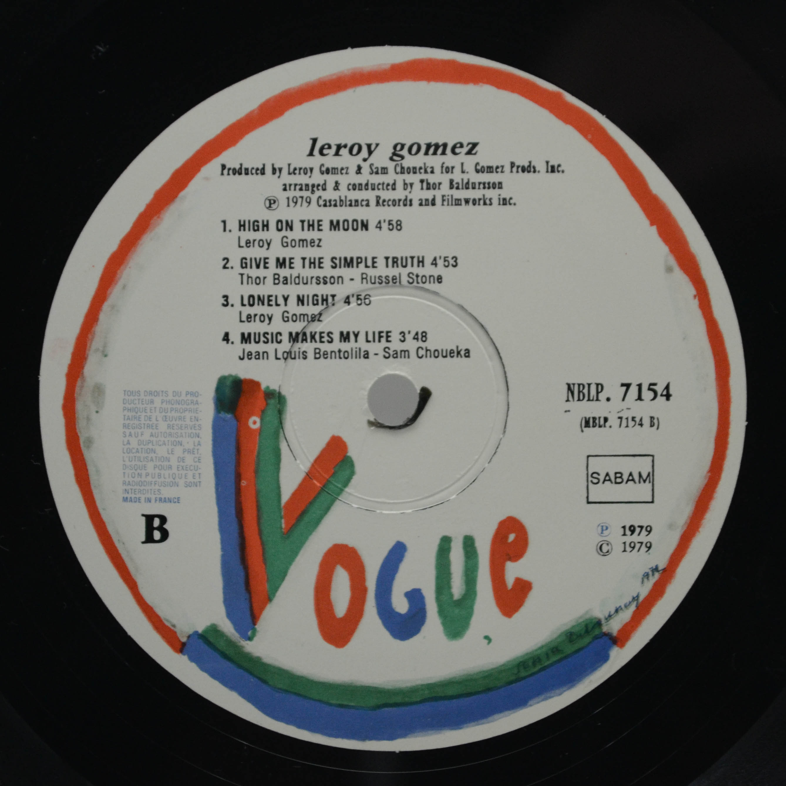 Leroy Gomez — I Got It Bad, 1979