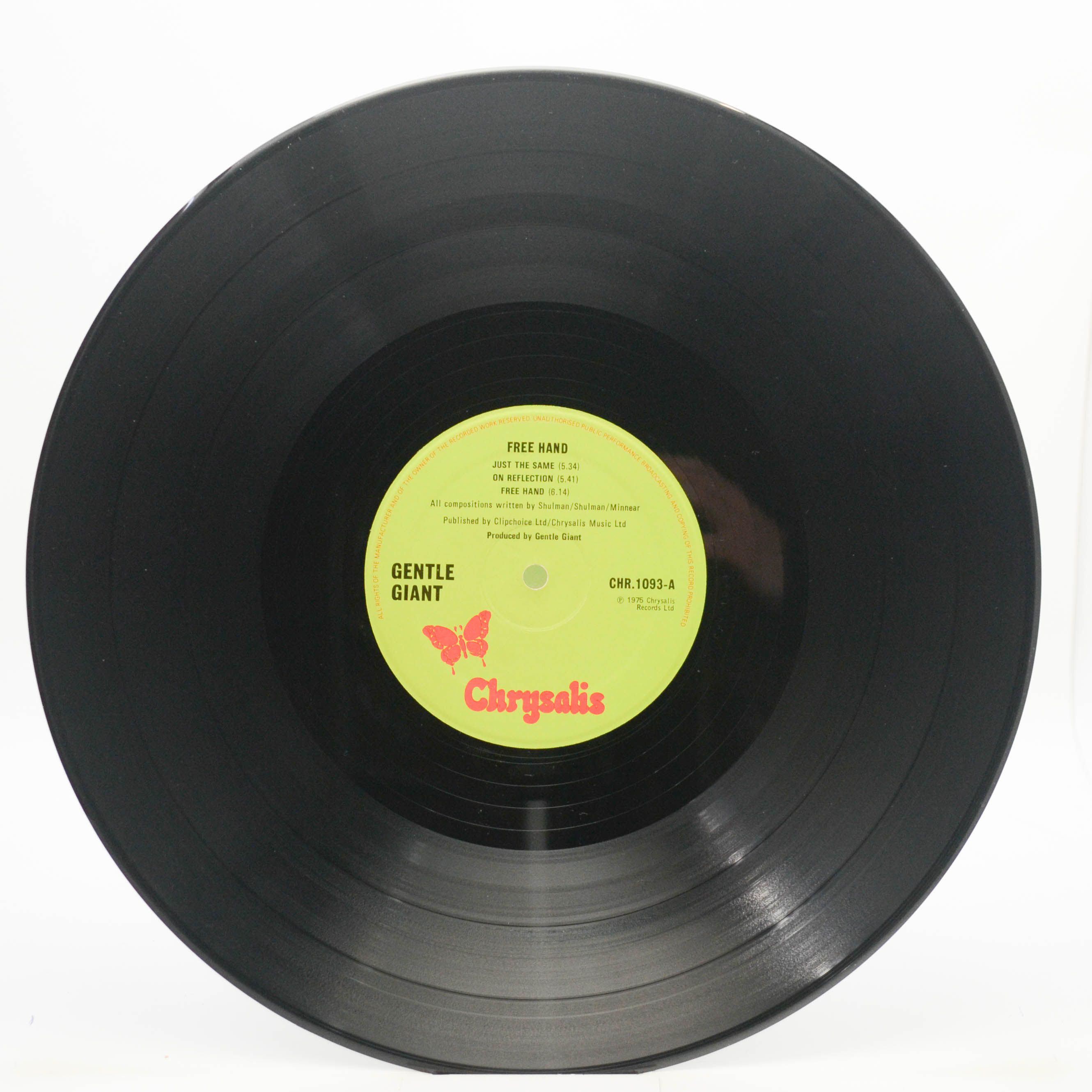 Gentle Giant — Free Hand (1-st, UK), 1975