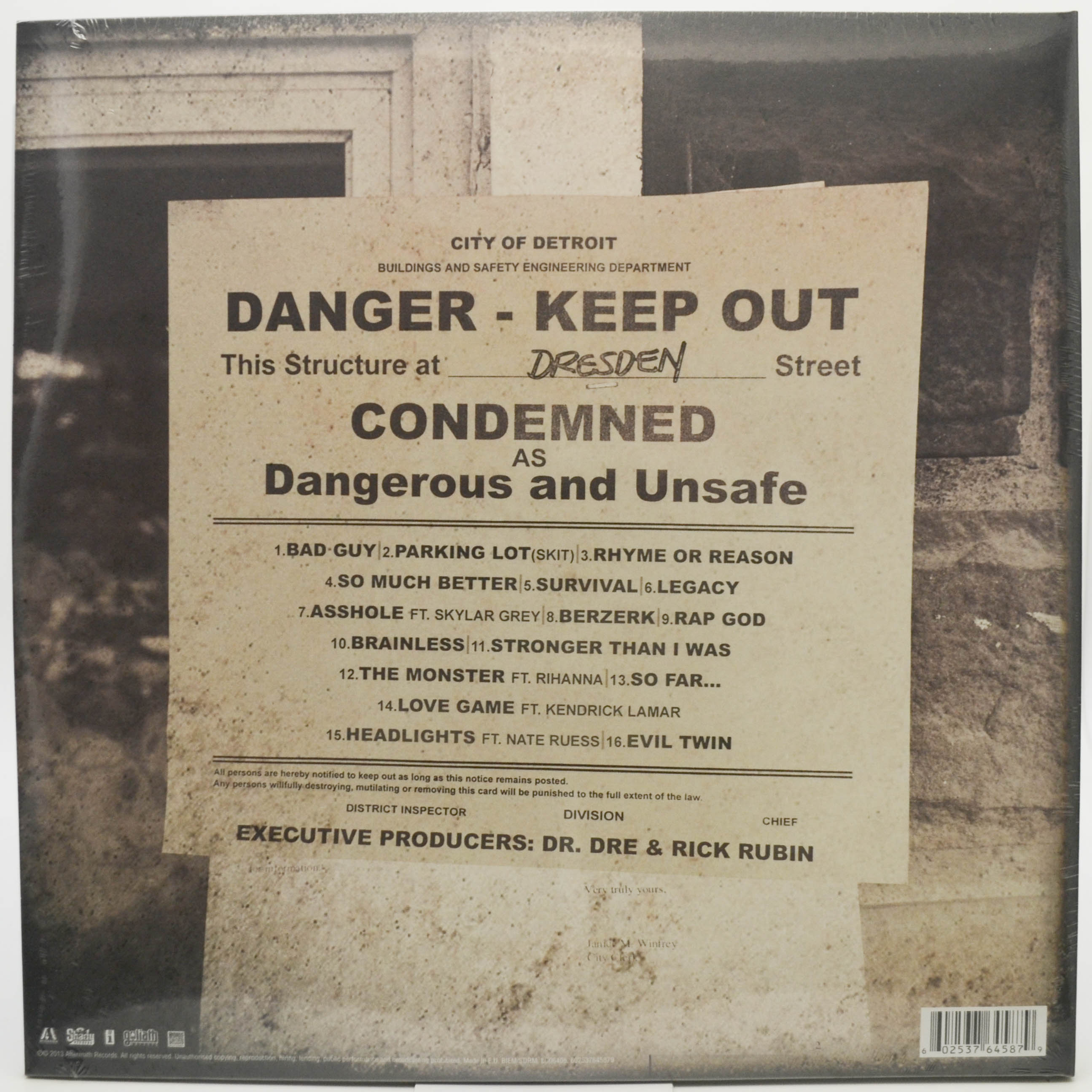 Eminem — The Marshall Mathers LP 2 (2LP), 2013