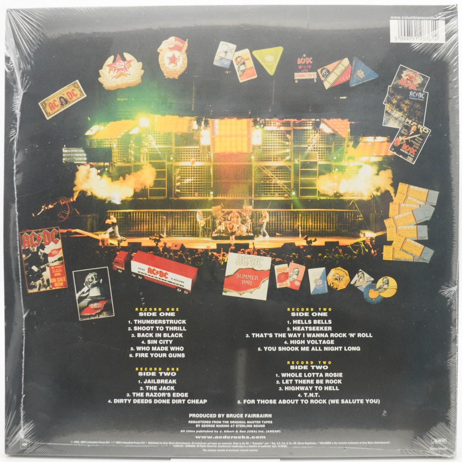 AC/DC — Live (2LP), 1992