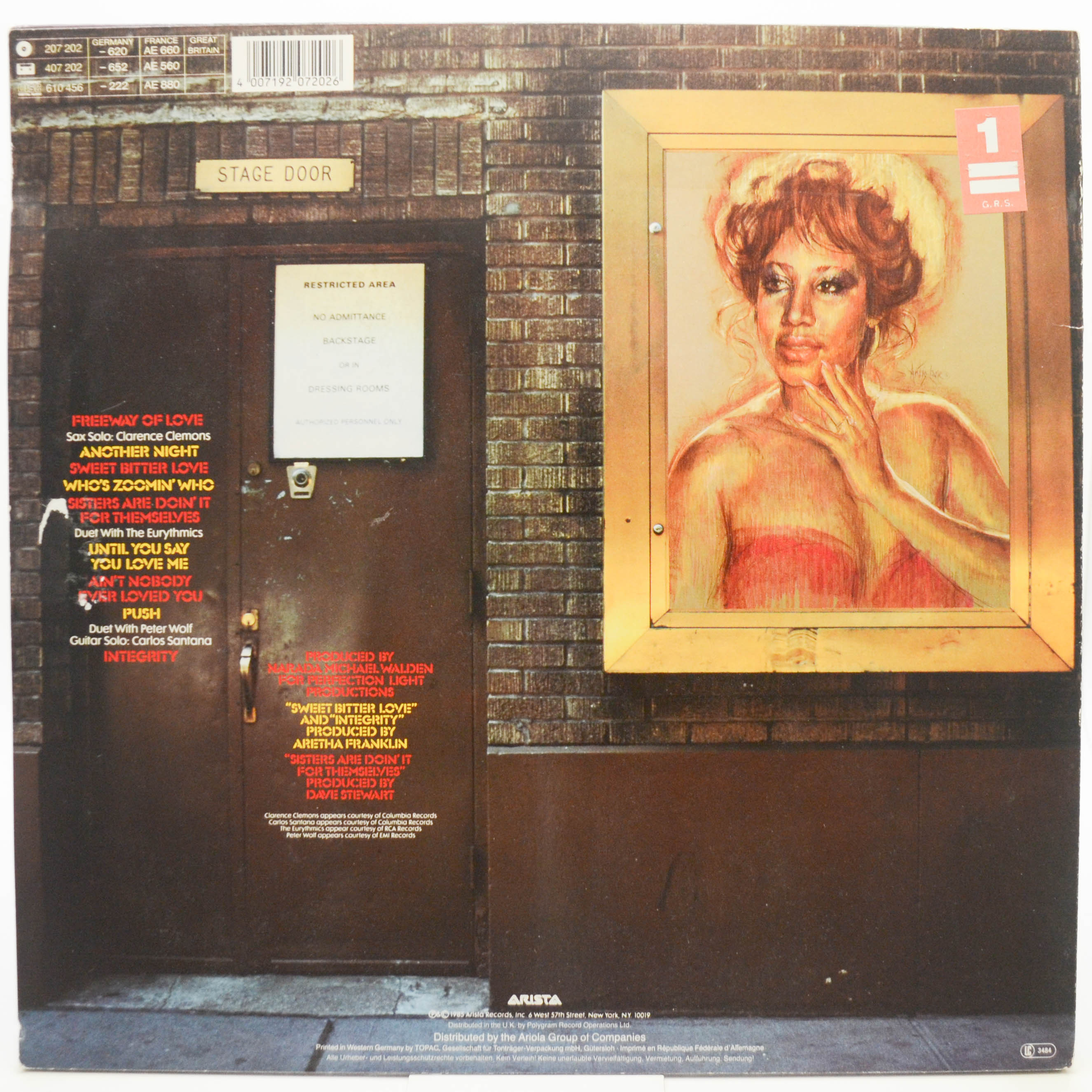 Aretha Franklin — Who's Zoomin' Who?, 1985