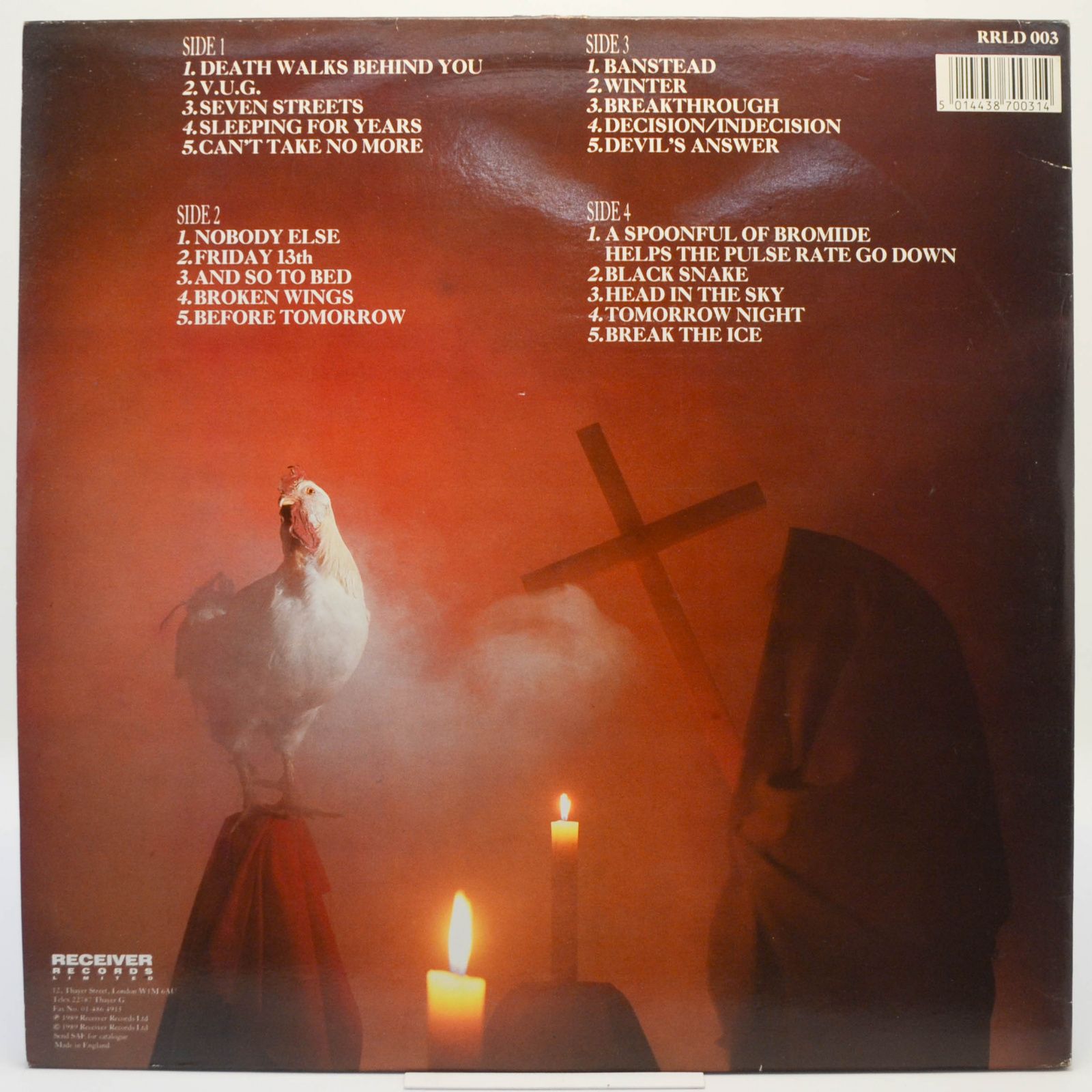 Atomic Rooster — Devil's Answer (UK), 1989