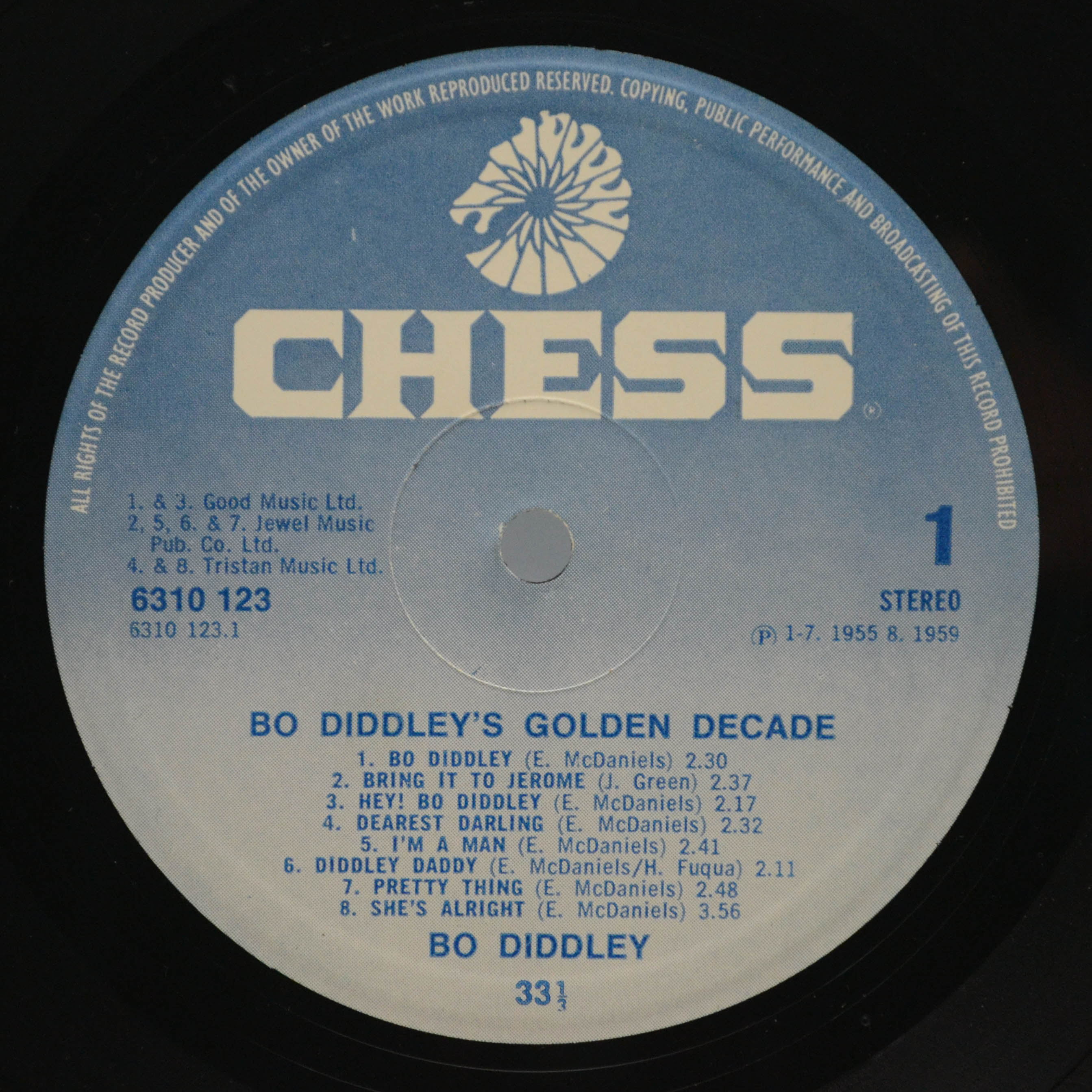 Bo Diddley — Bo Diddley's Golden Decade (UK), 1972
