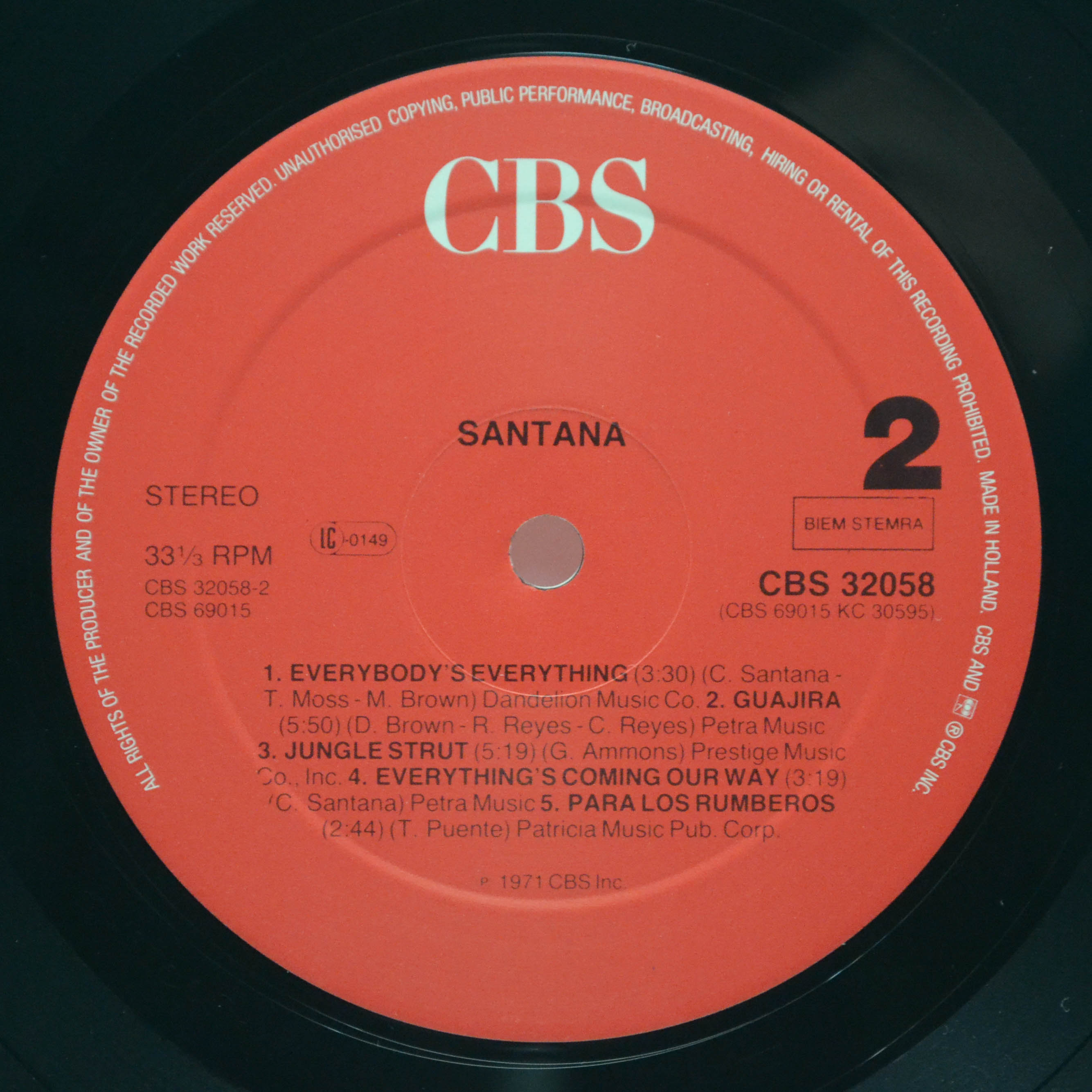 Santana — 3, 1971