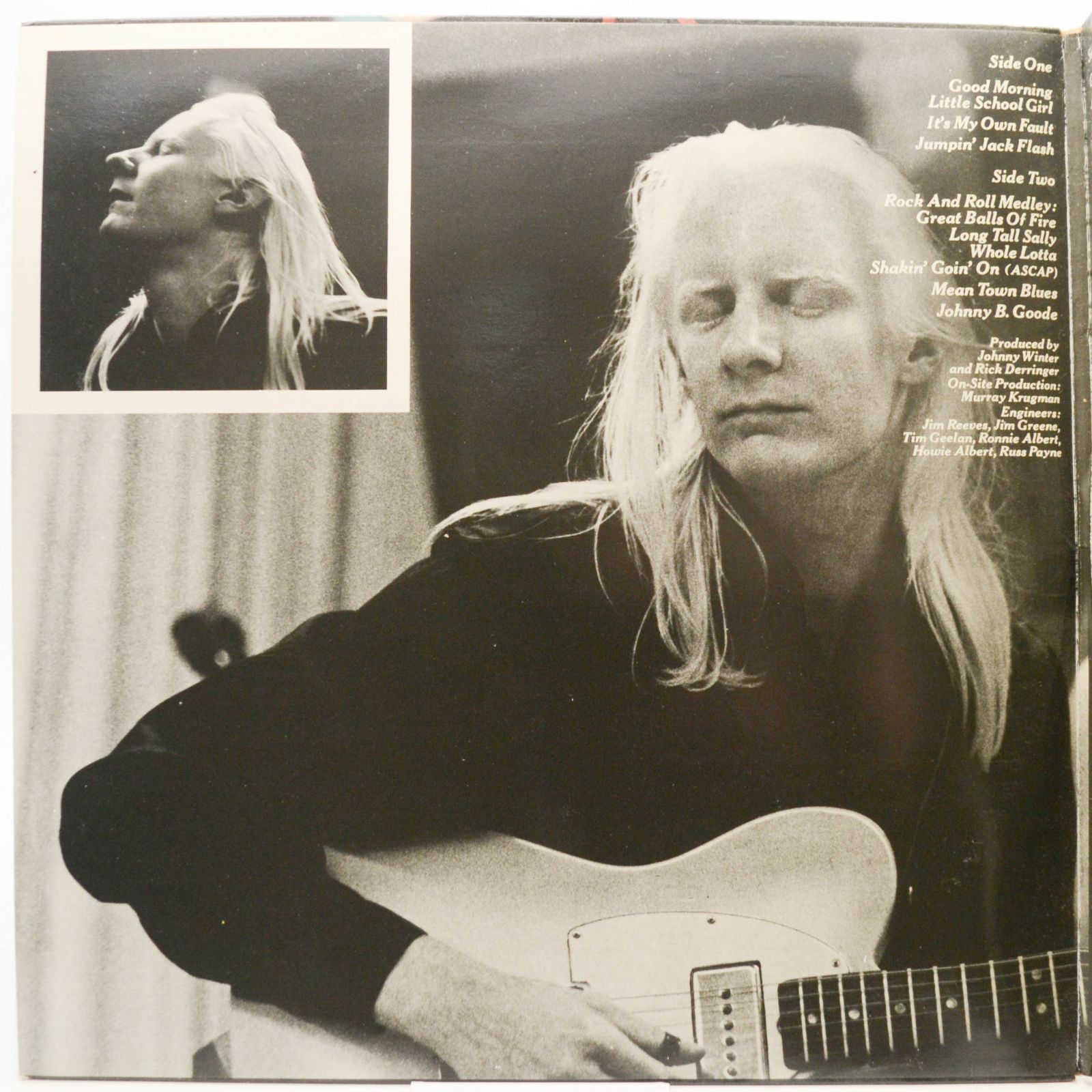 Johnny Winter — And/Live (2LP), 1975