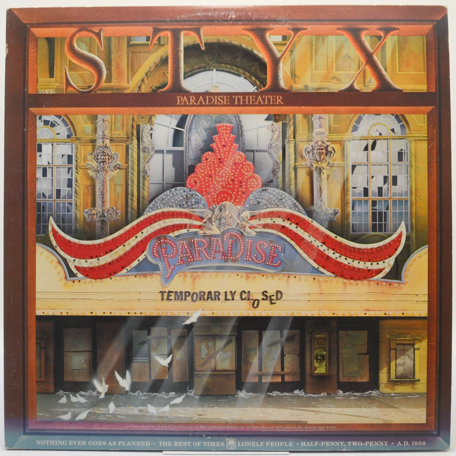 Styx — Paradise Theatre, 1981