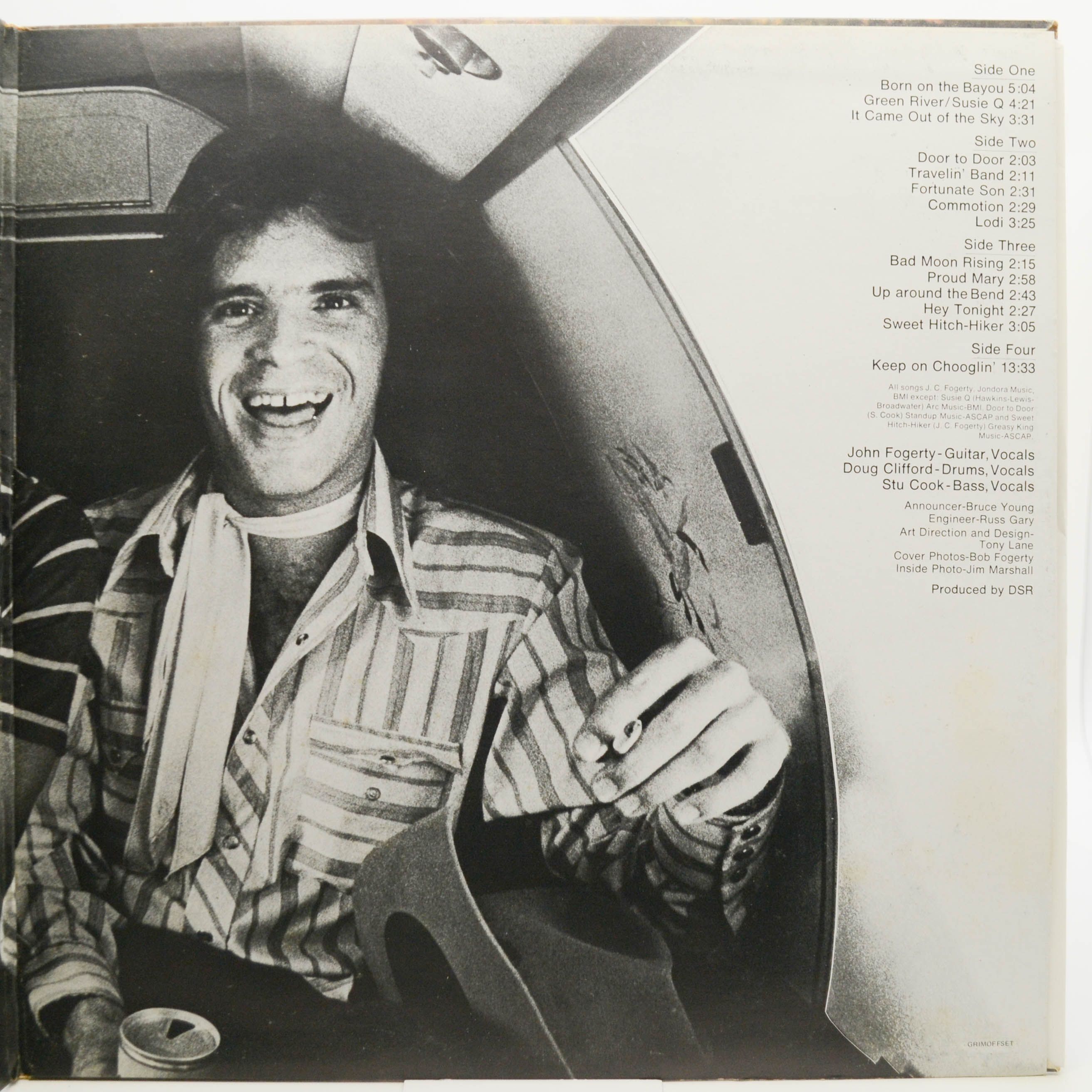 Creedence Clearwater Revival — Live In Europe (2LP), 1973