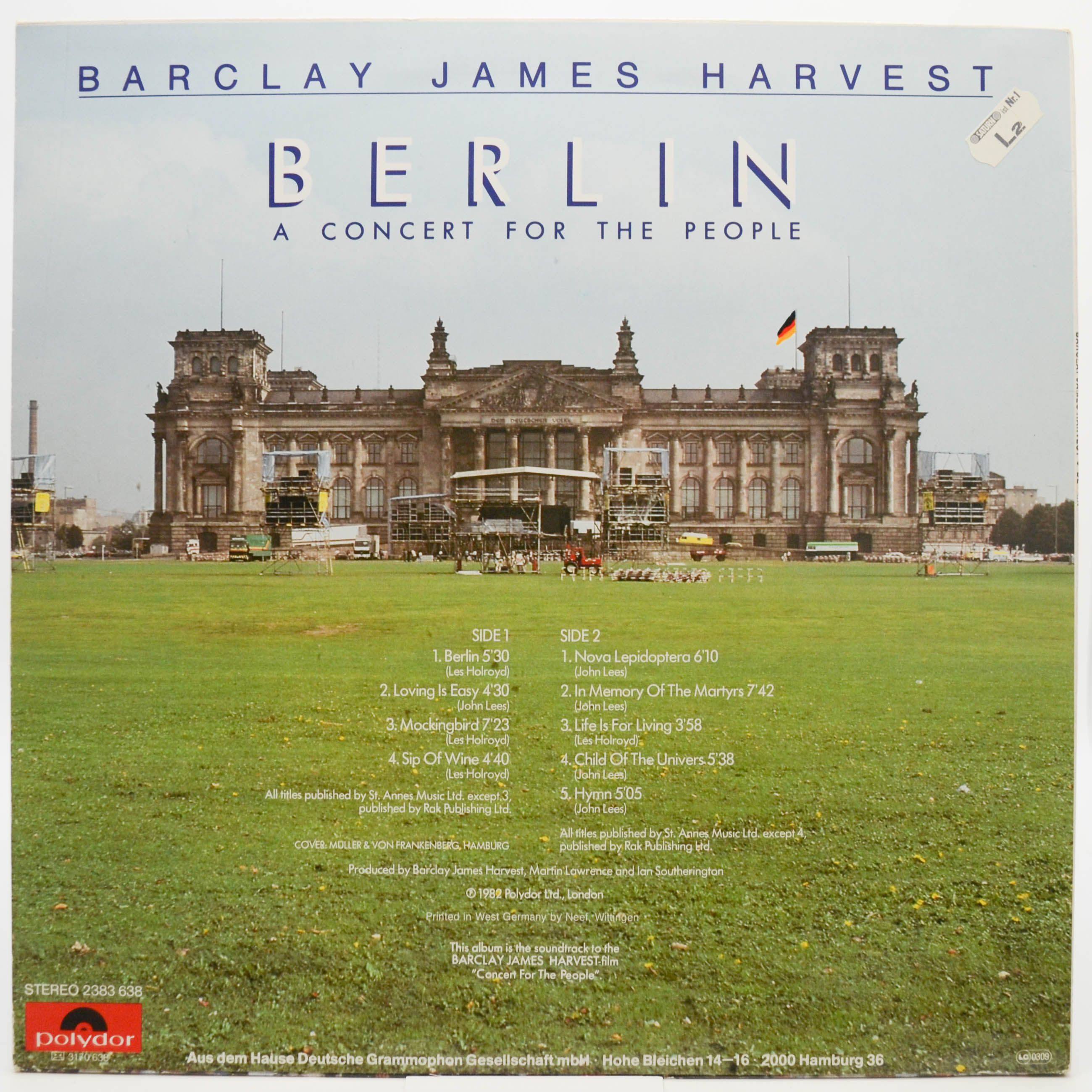 Barclay James Harvest — Berlin - A Concert For The People, 1982