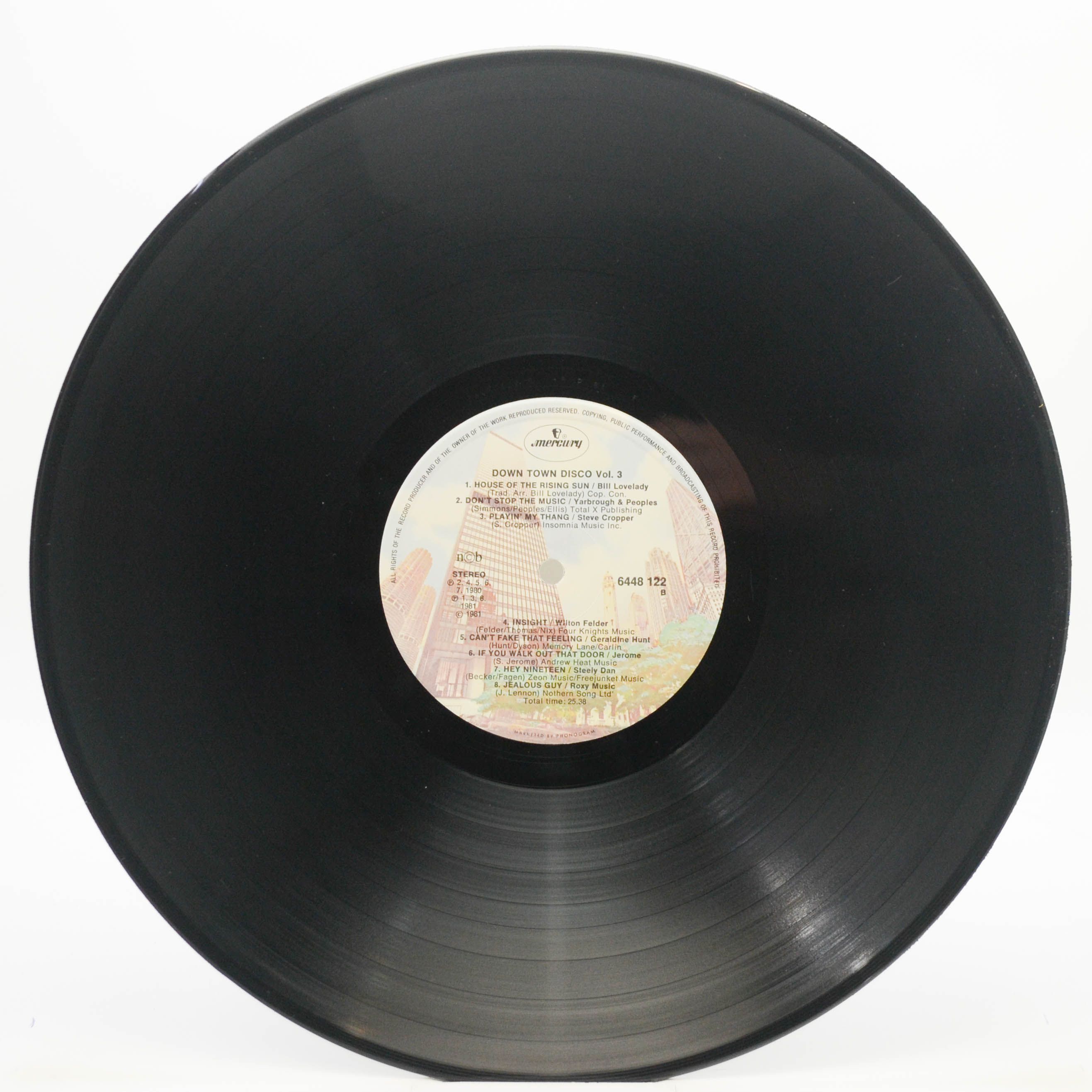 Various — Down Town Disco Vol. 3, 1981