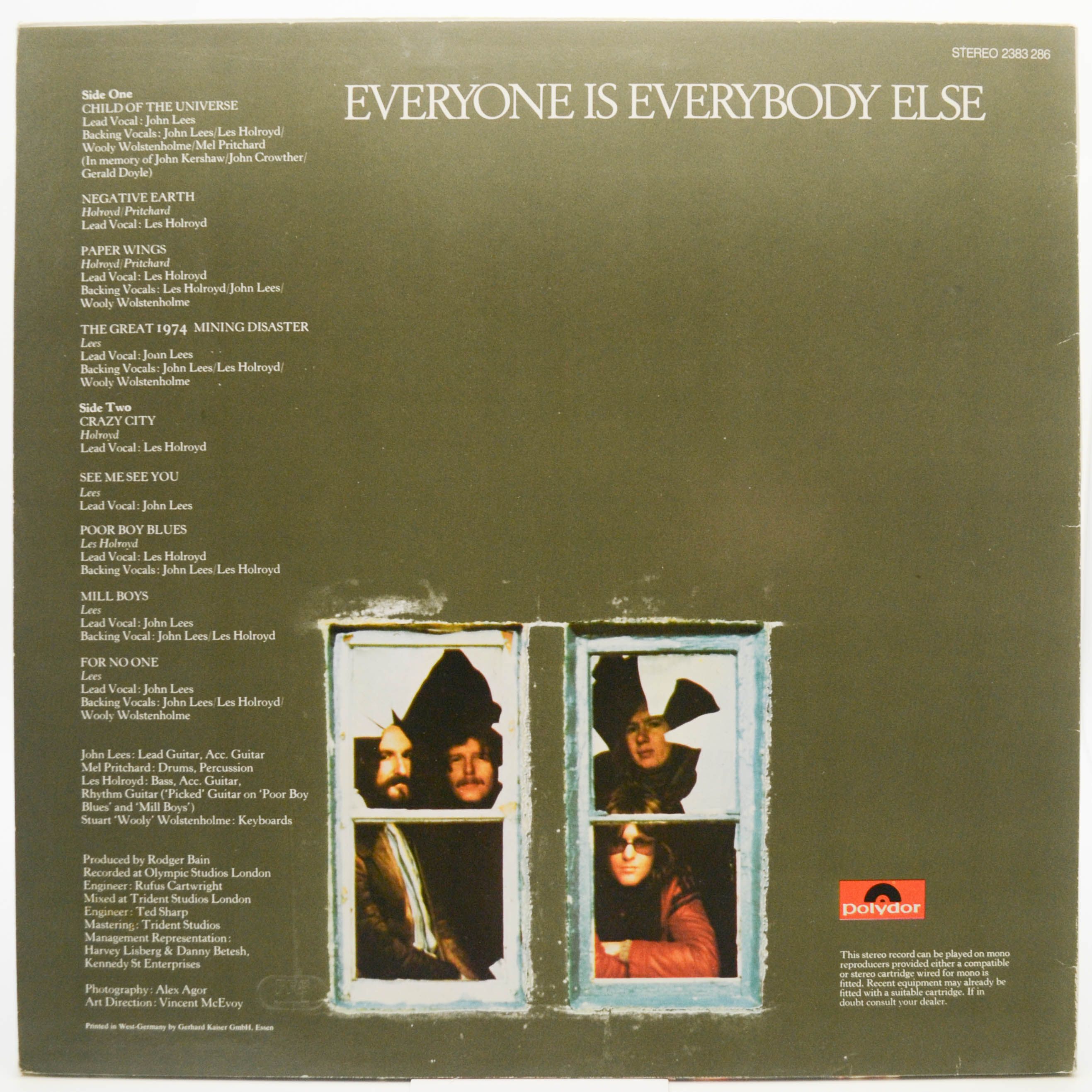 Barclay James Harvest — Everyone Is Everybody Else, 1974