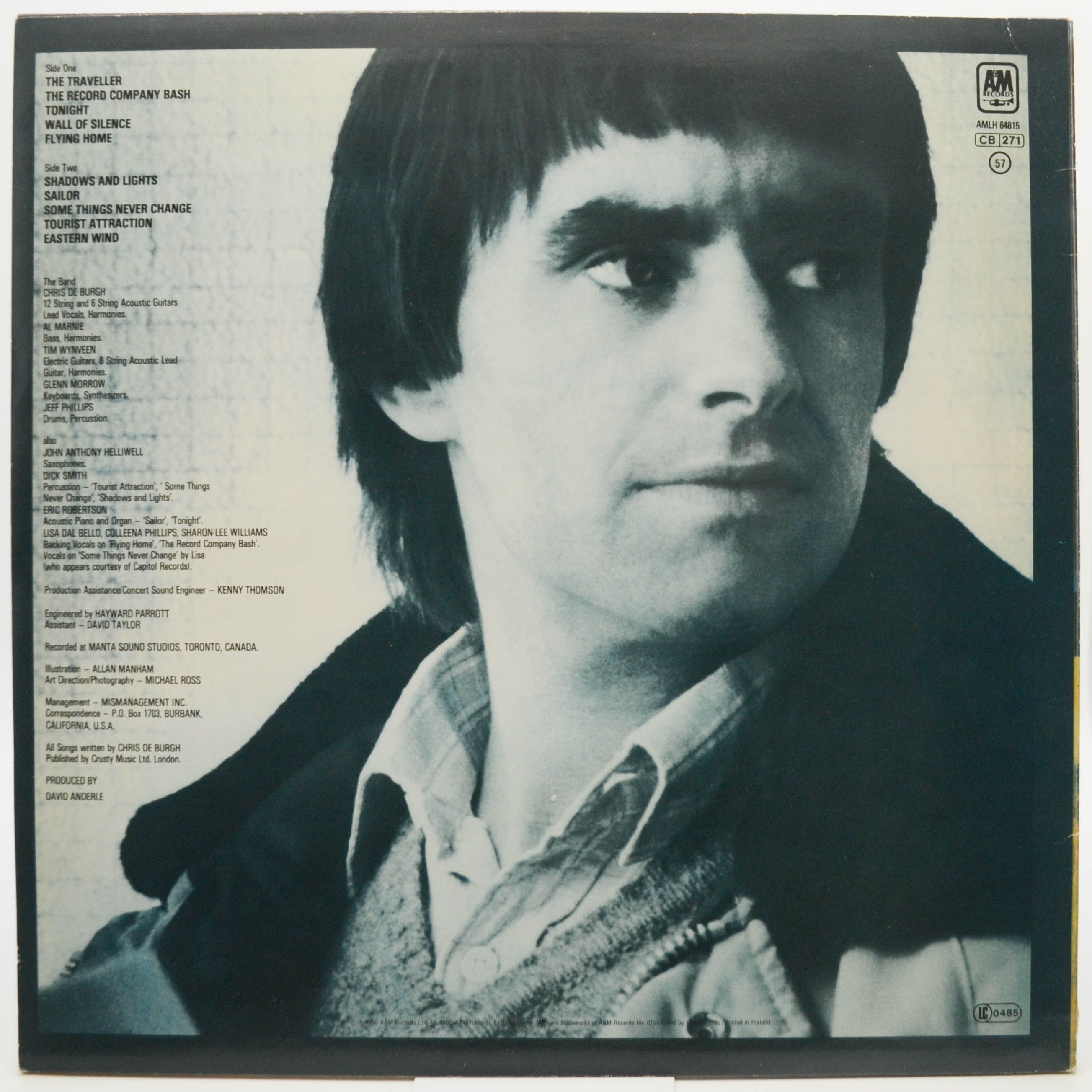 Chris de Burgh — Eastern Wind, 1980