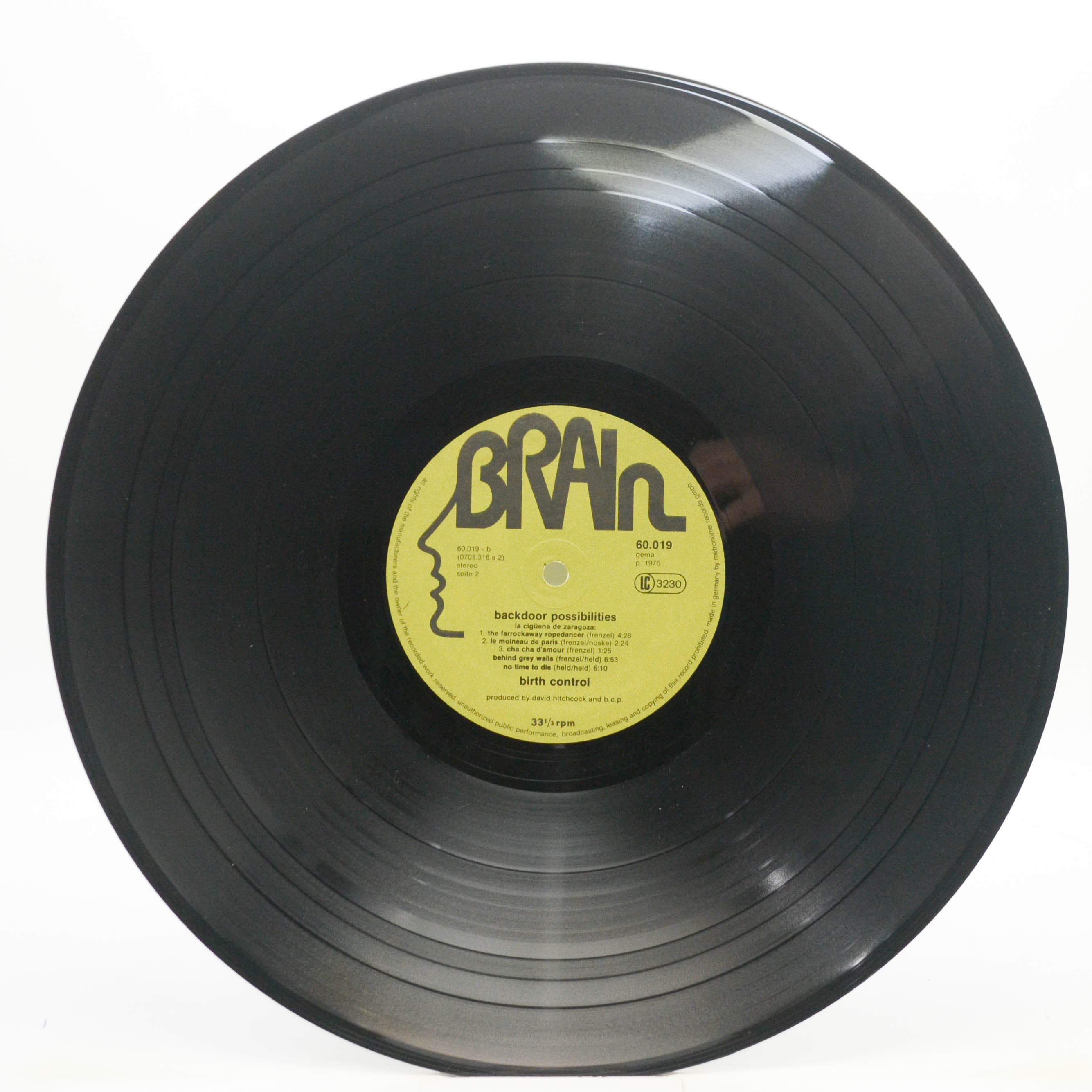 Виниловая пластинка Birth Control — Backdoor Possibilities, 1976