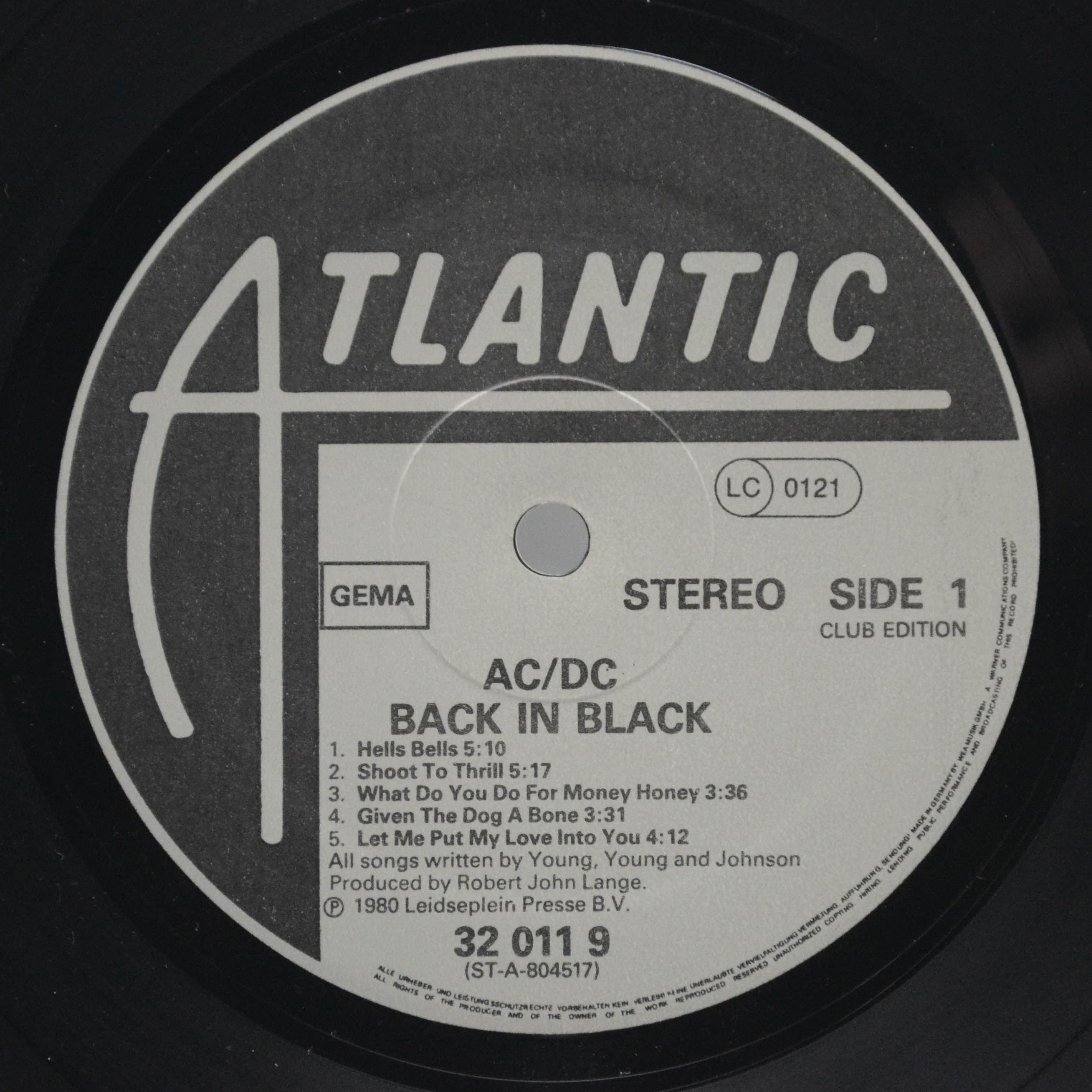 AC/DC — Back In Black, 1980
