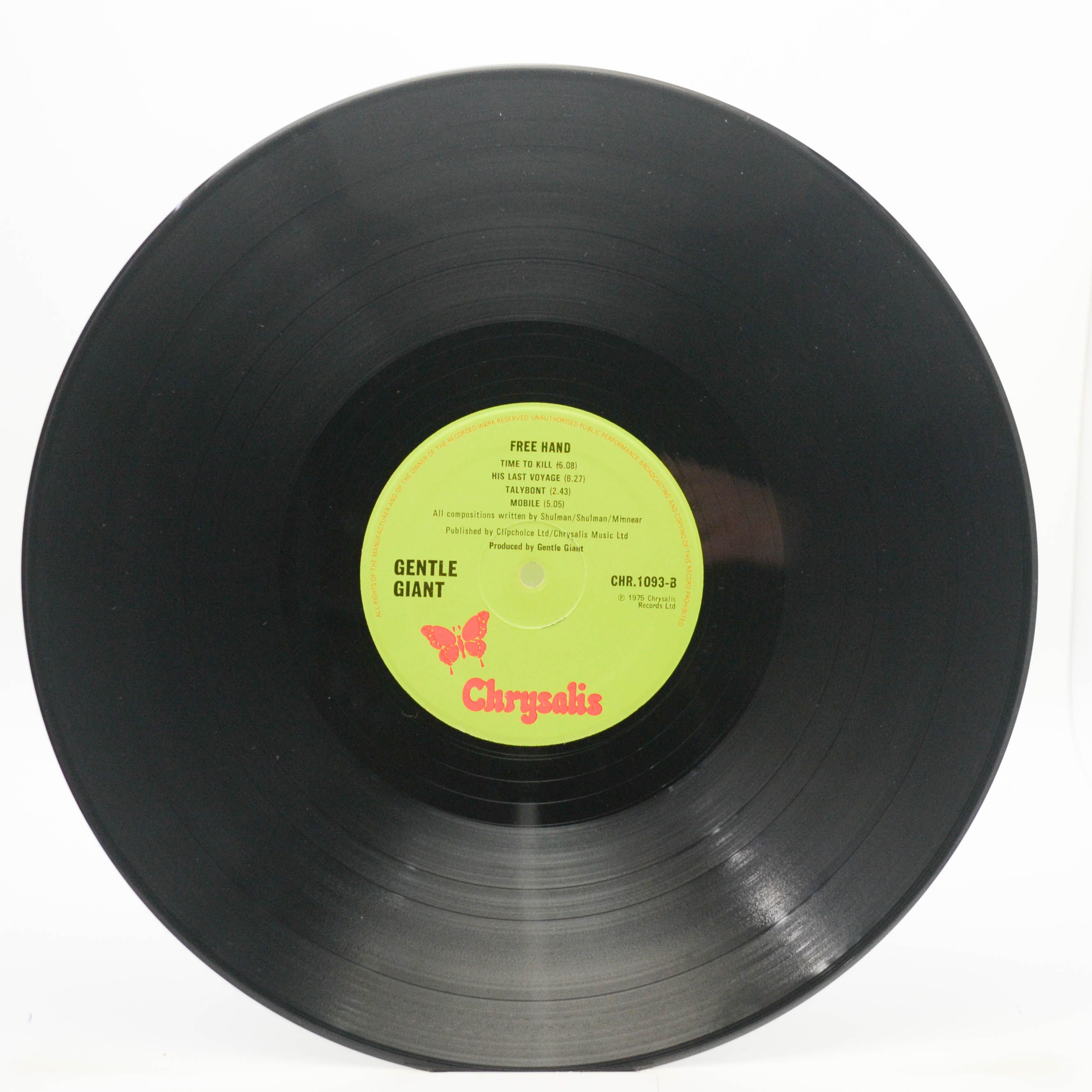 Gentle Giant — Free Hand (1-st, UK), 1975