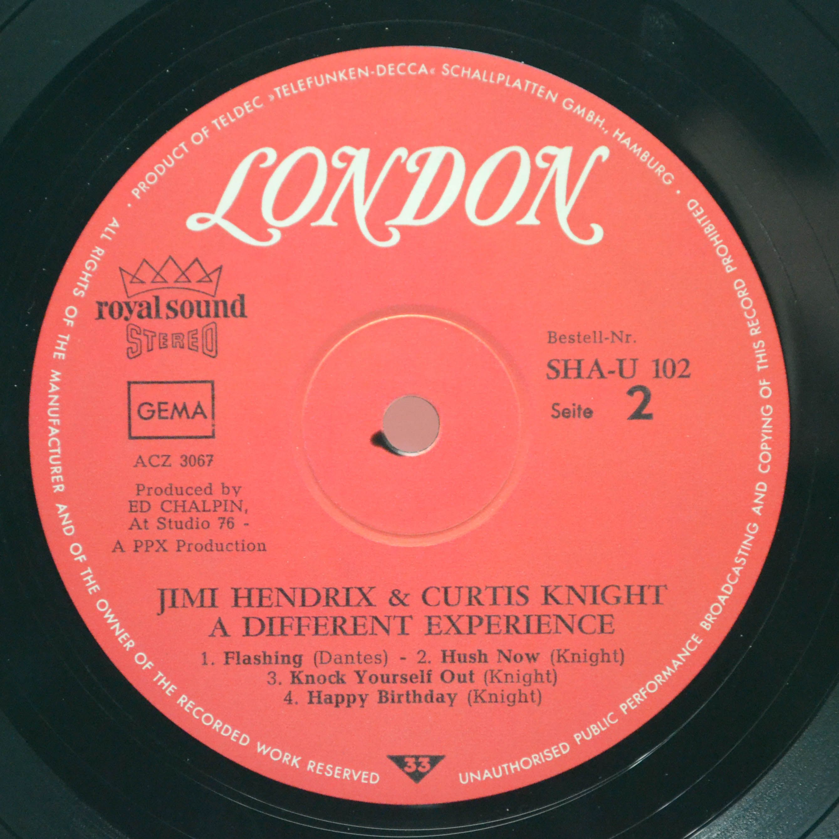 Jimi Hendrix And Curtis Knight — Get That Feeling, 1967