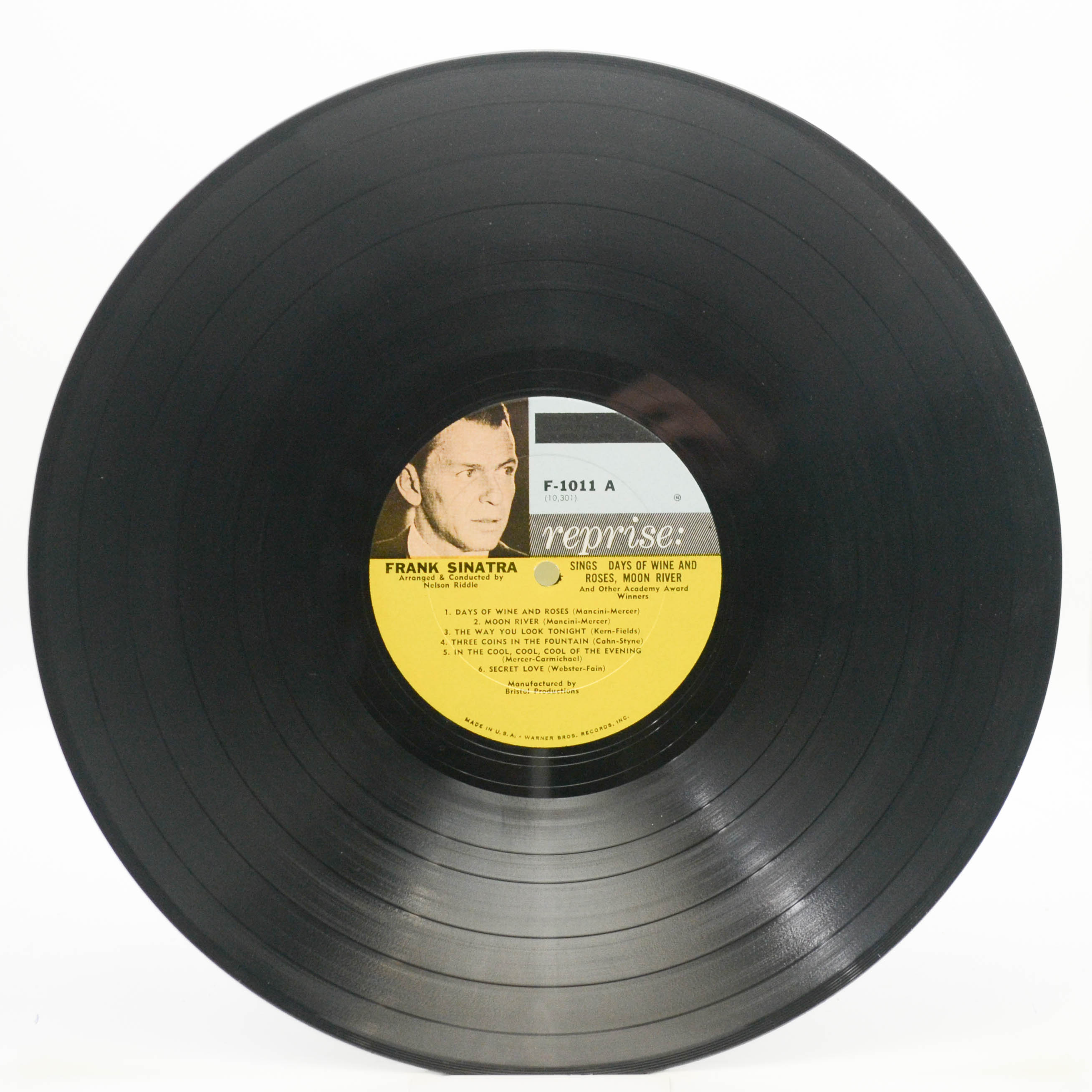 Frank Sinatra — Sings Days Of Wine And Roses, Moon River, And Other Academy Award Winners (1-st, USA), 1964