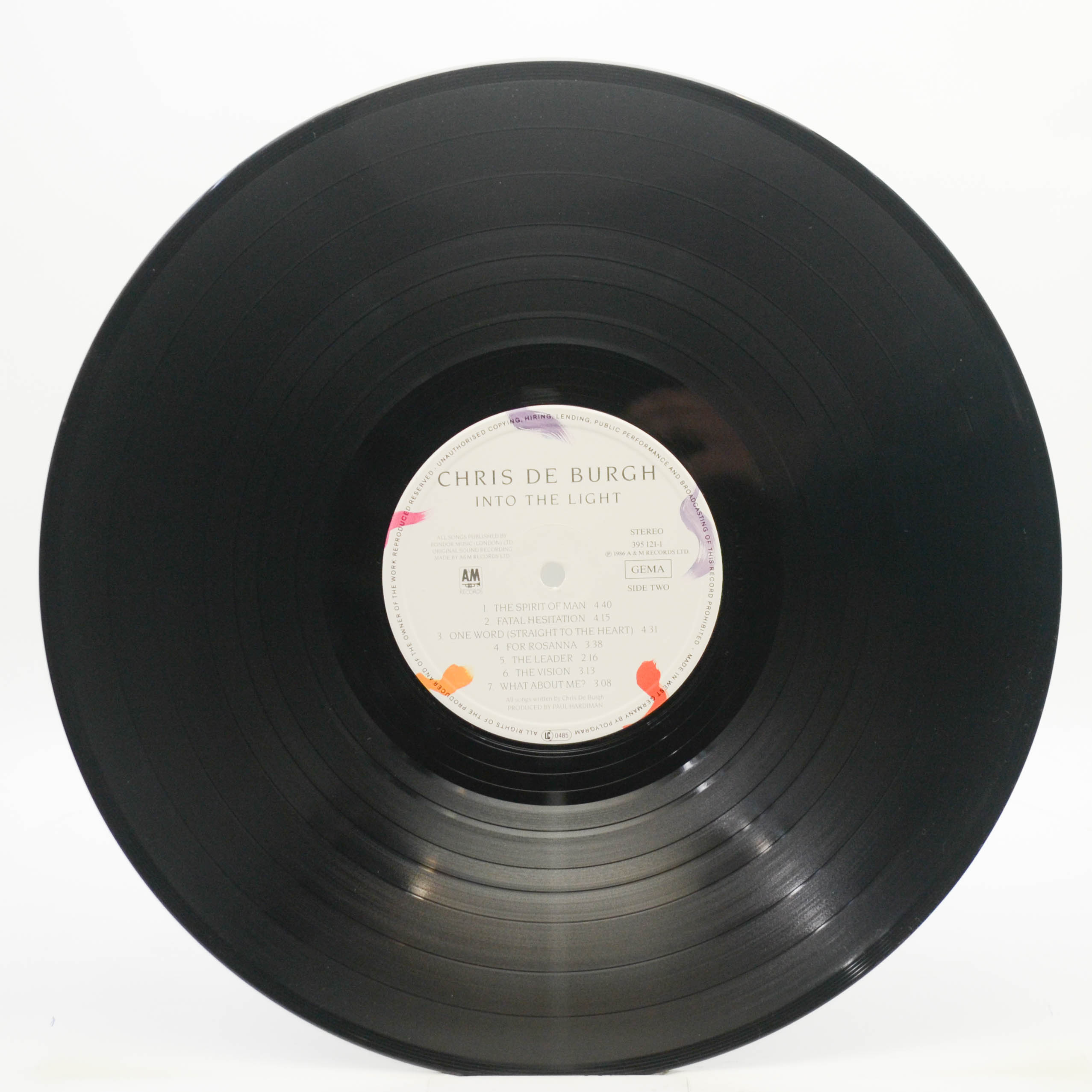 Chris de Burgh — Into The Light, 1986