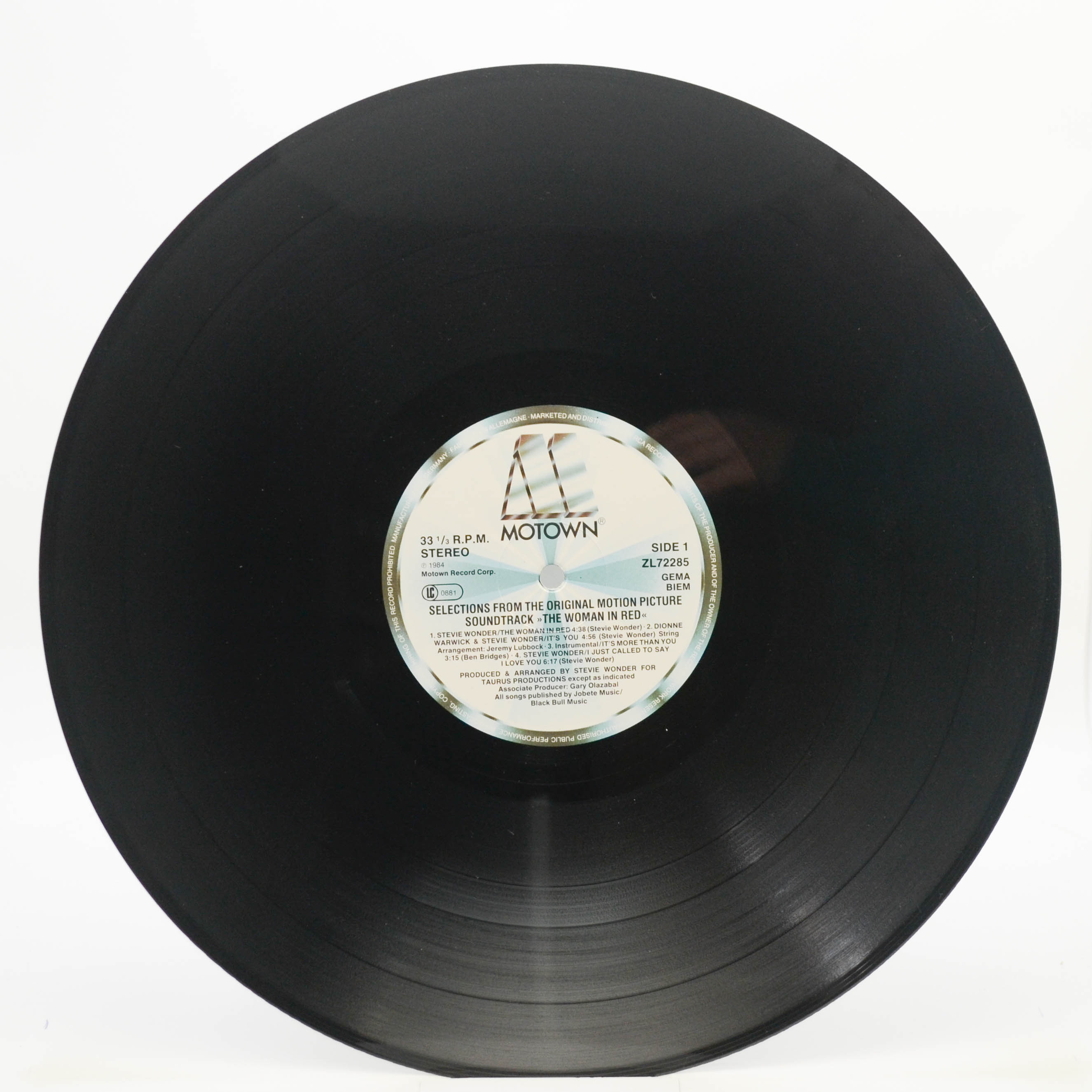 Stevie Wonder — The Woman In Red (Selections From The Original Motion Picture Soundtrack), 1984