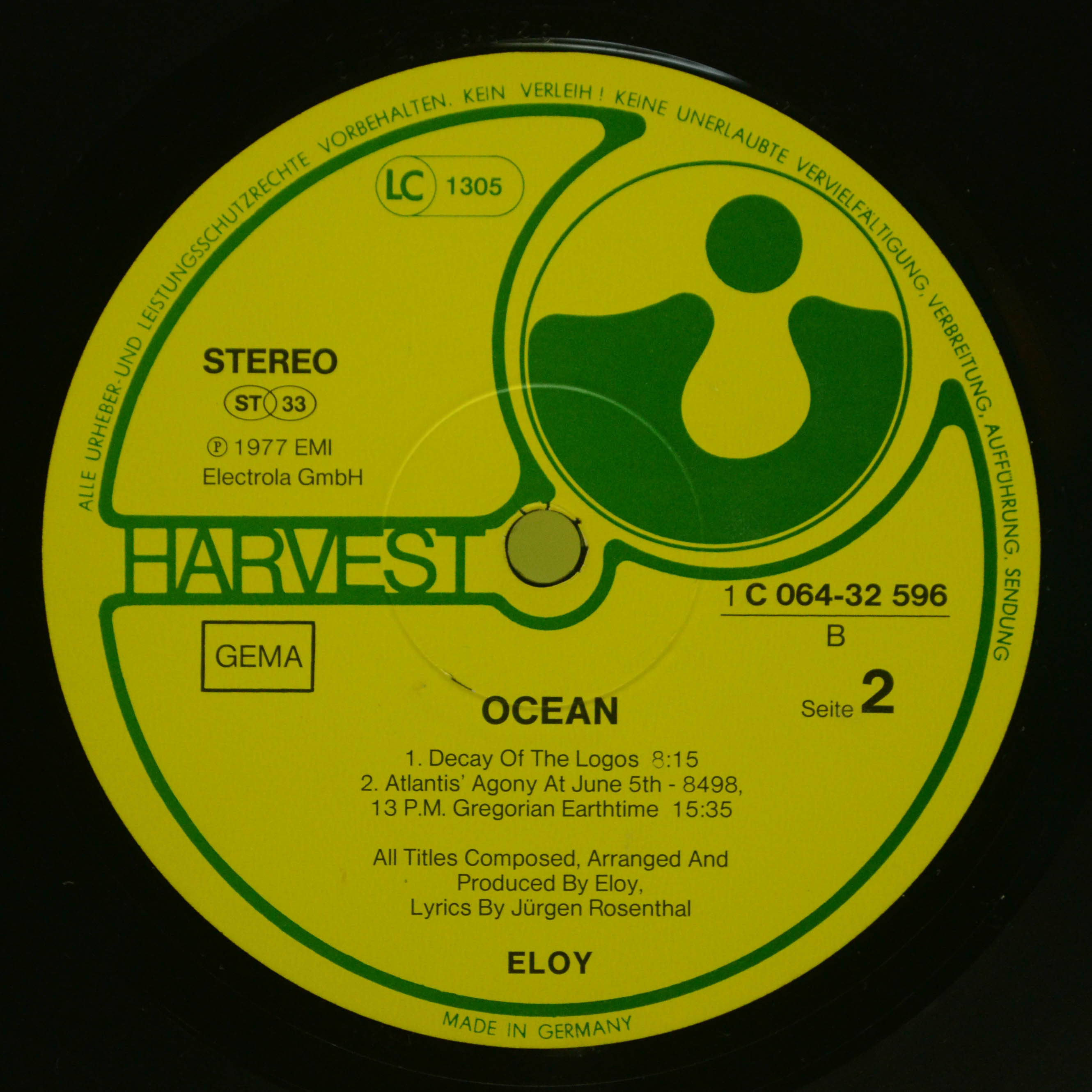 Eloy — Ocean, 1977