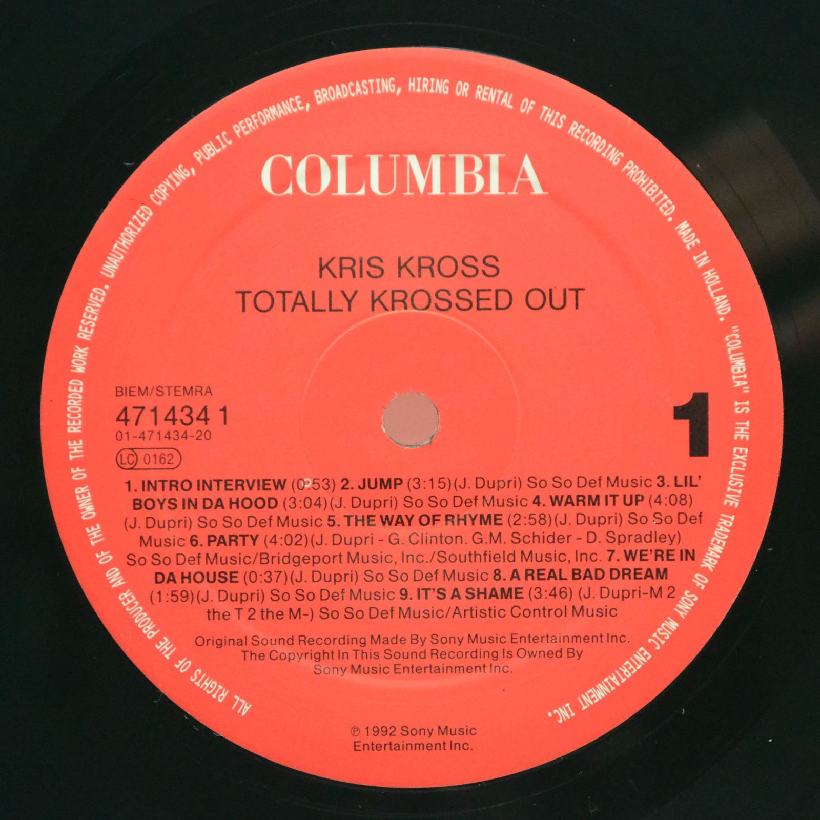 Kris Kross — Totally Krossed Out, 1992